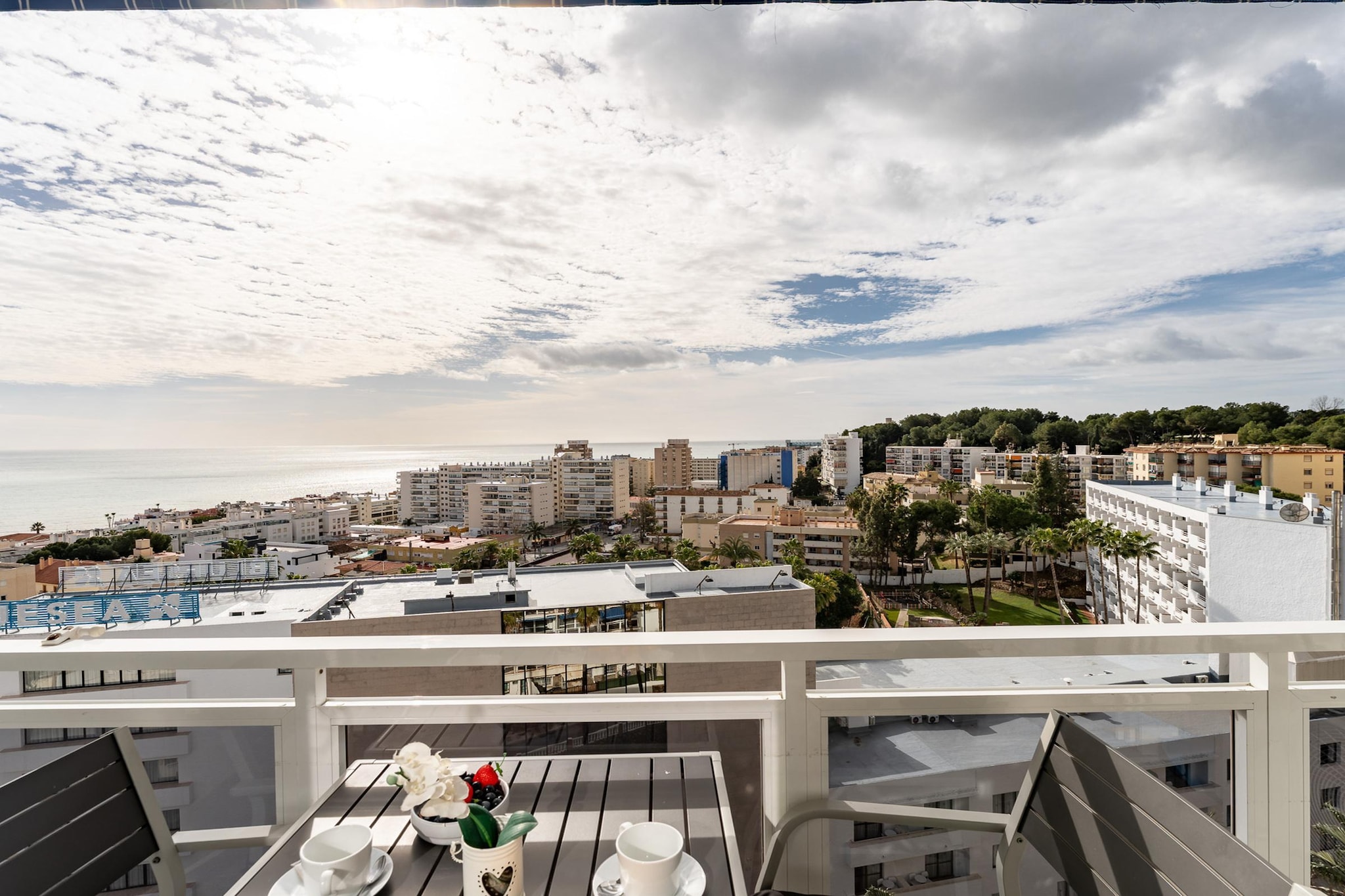 CT 405 - Faro's Torremolinos Sea Views Studio - Terrasbalkon