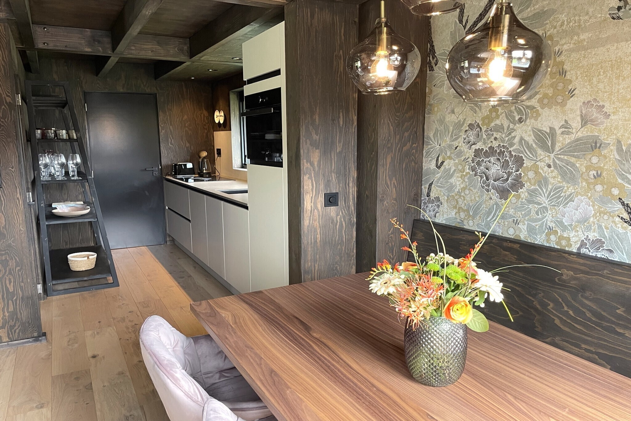 6-Persons Dunelodge with Charging Point - Küche