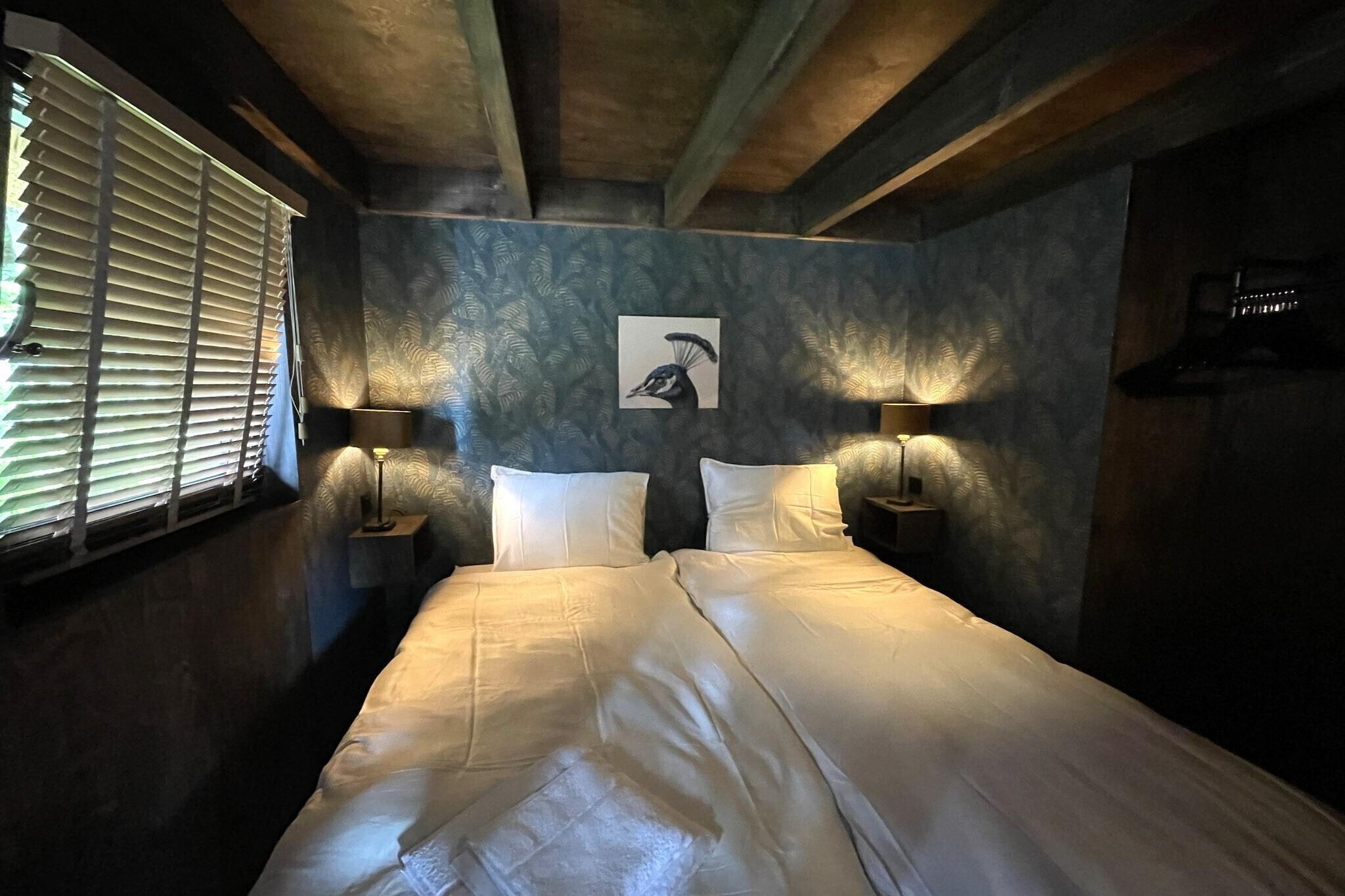 6-Persons Dunelodge with Charging Point - Schlafzimmer
