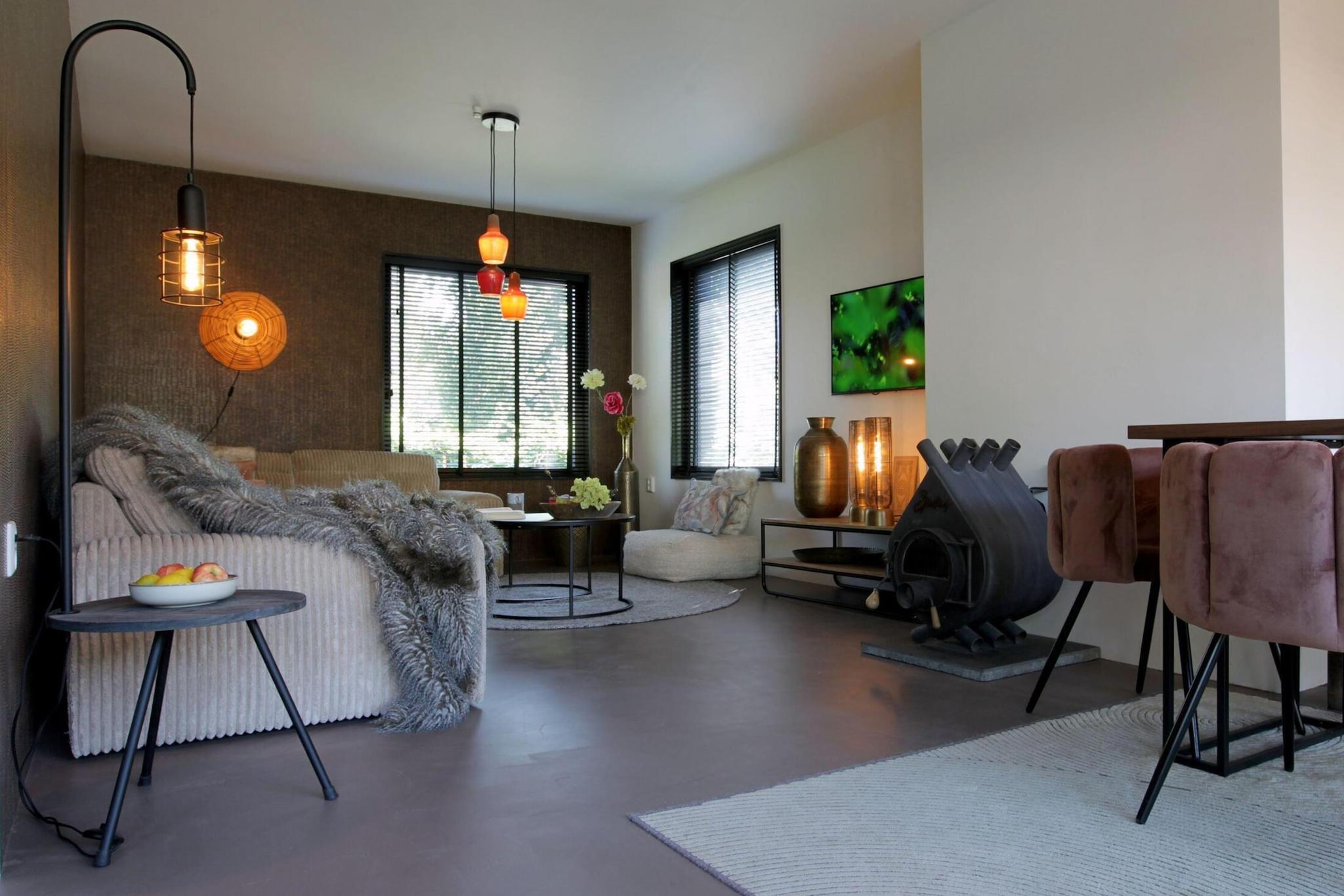 8-12 Person Group accommodation - Living room