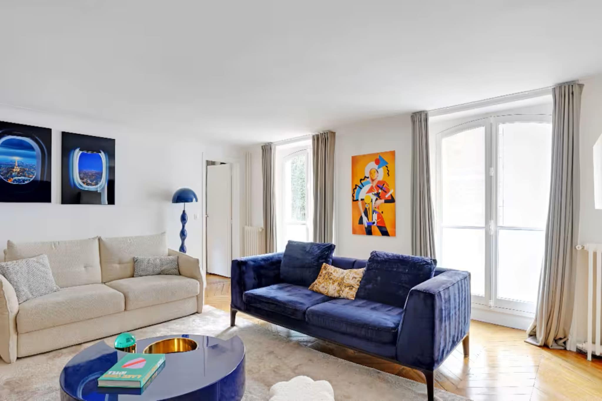 Appartement Champs Elysées - Woonkamer