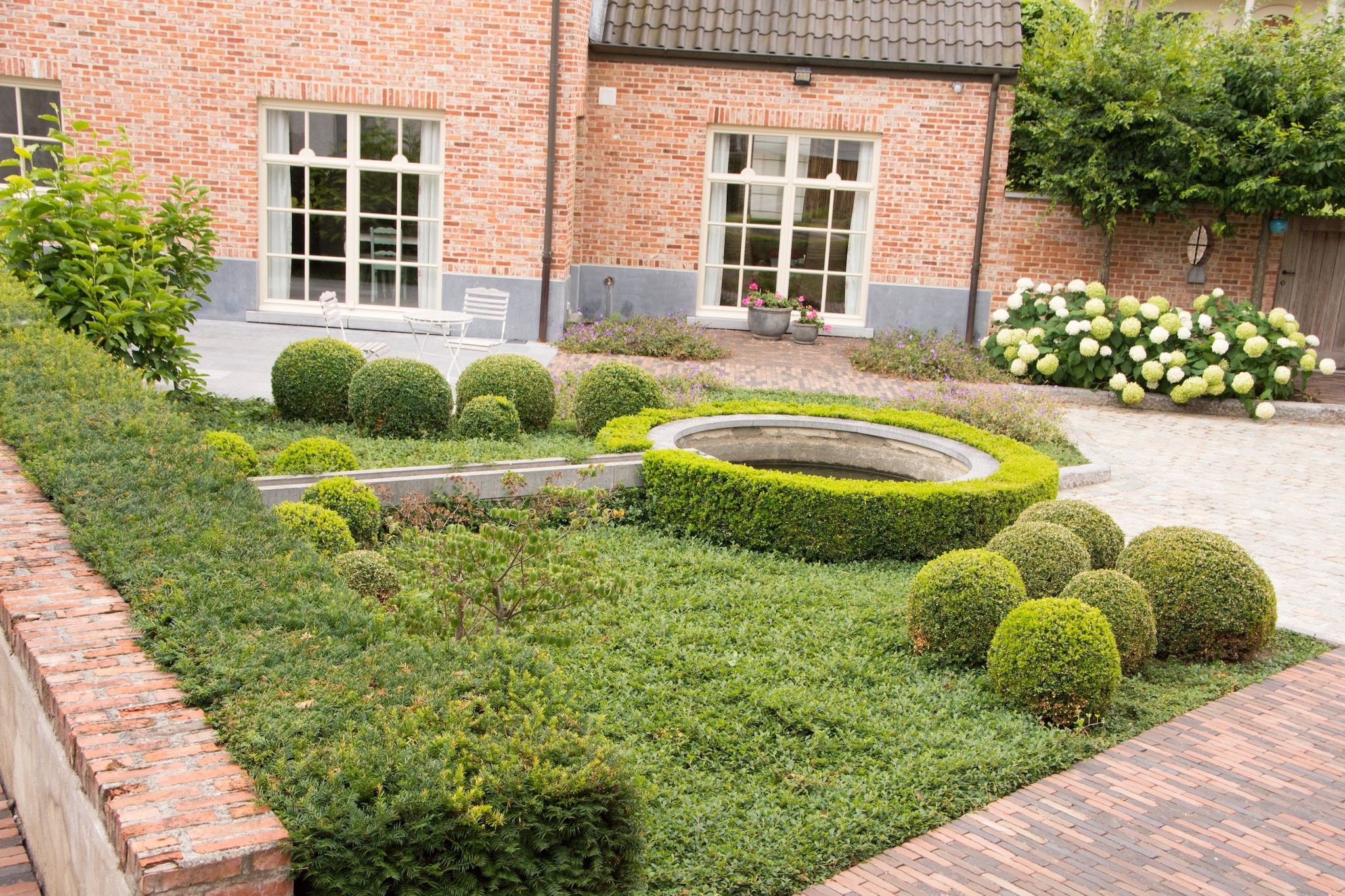Hof der Heerlijckheid - Garten Sommer