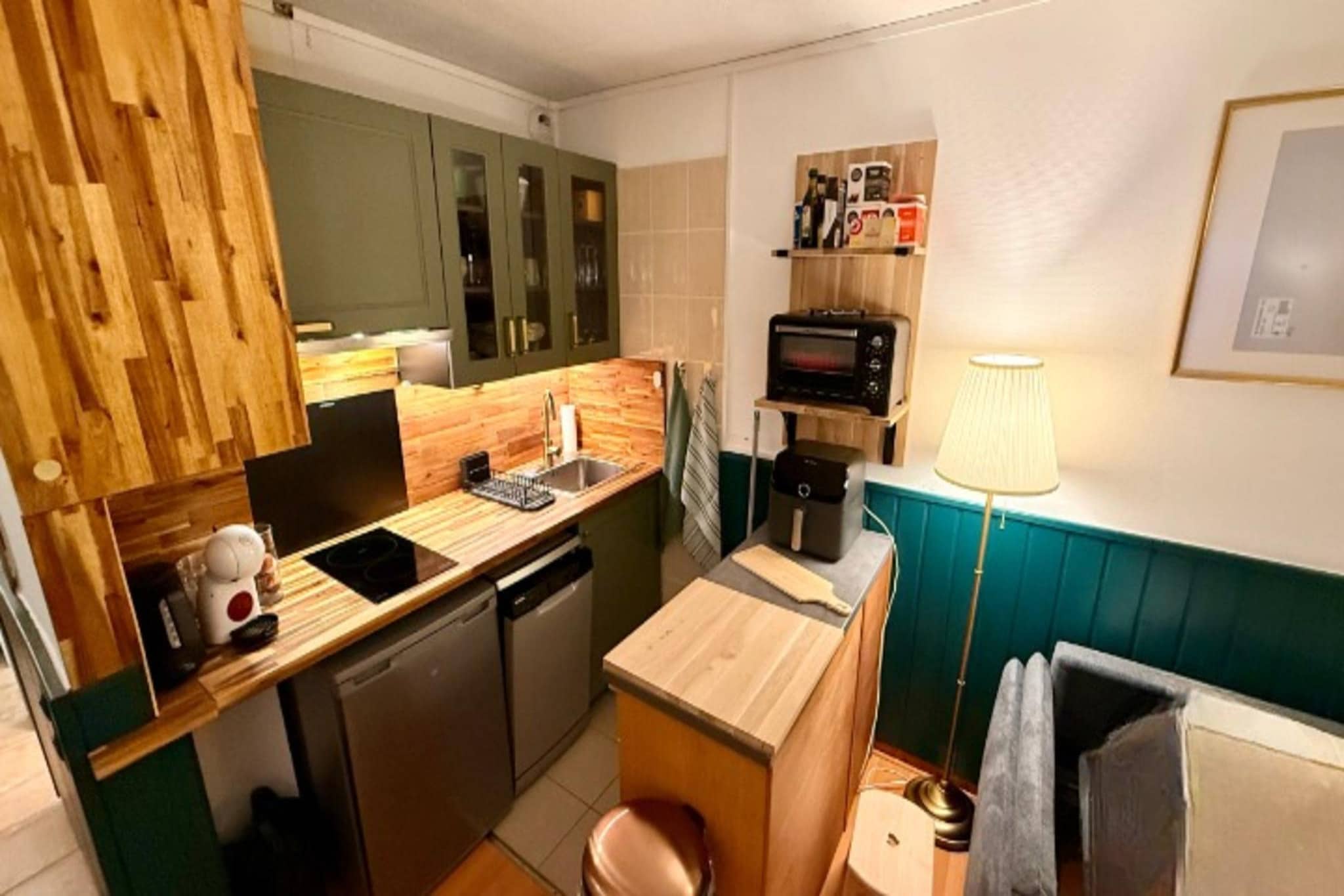 L'Oise 18 Le Mont Dore 2/4 pers - Keuken