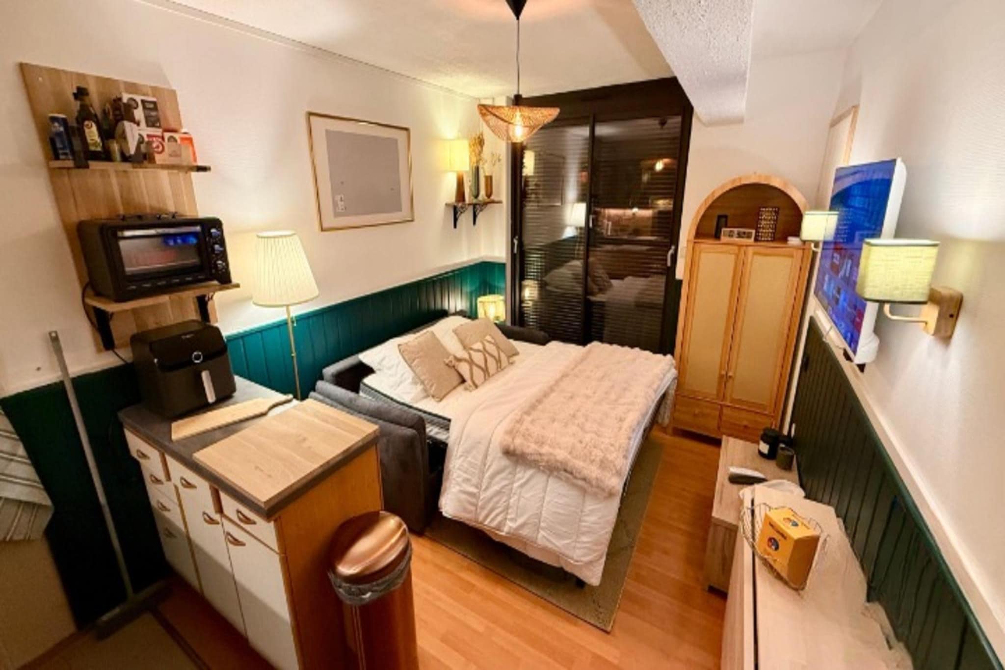 L'Oise 18 Le Mont Dore 2/4 pers - Woonkamer