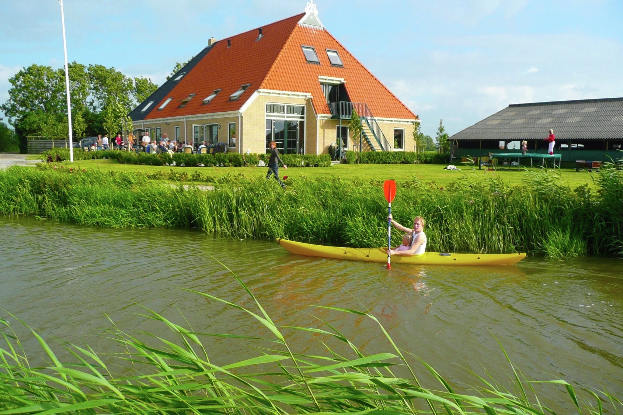 Recreational farm located in a beautiful area of Friesland
