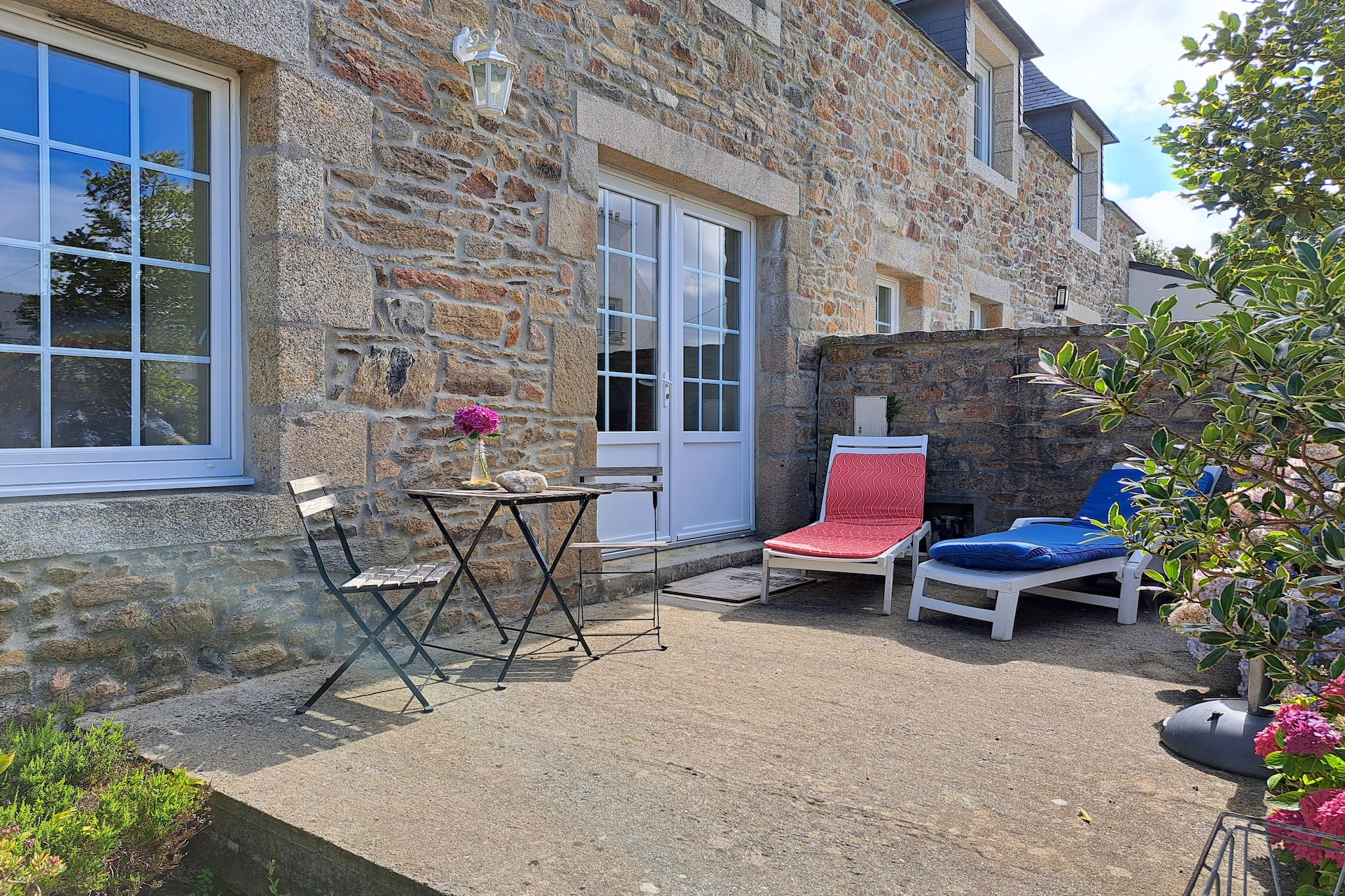 Maison de vacances près de la mer - Terrasbalkon