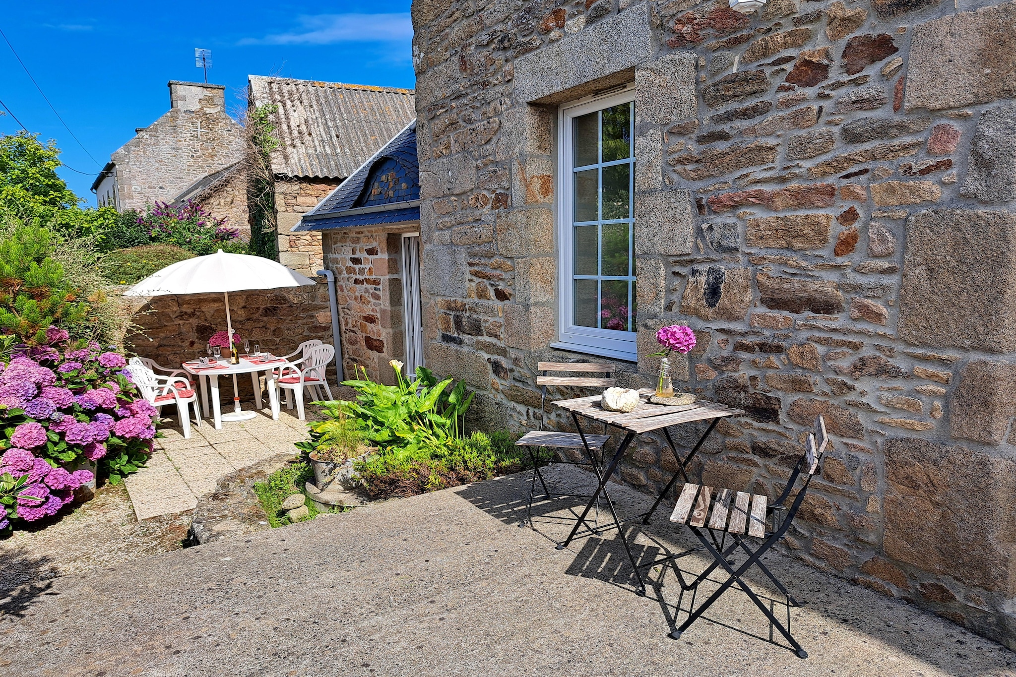 Maison de vacances près de la mer - Terrasbalkon