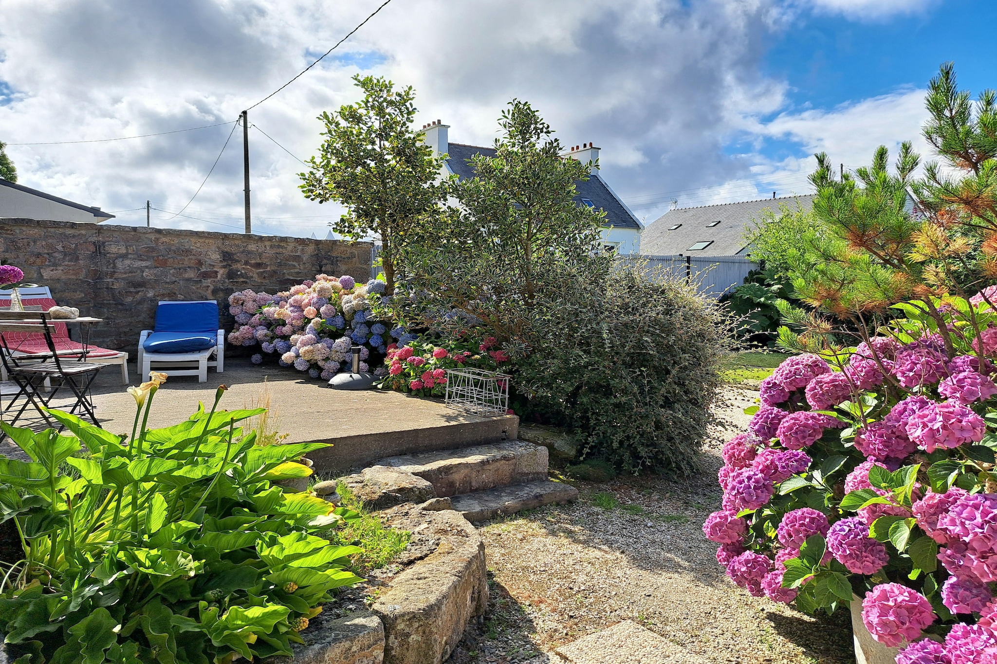 Maison de vacances près de la mer - Tuinen zomer