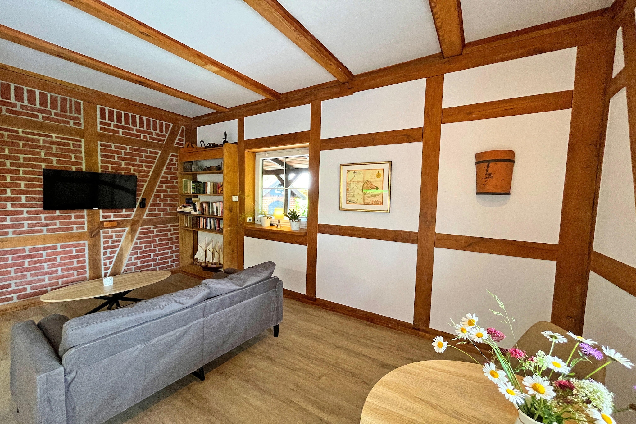 Appartement Nr 8 - Woonkamer