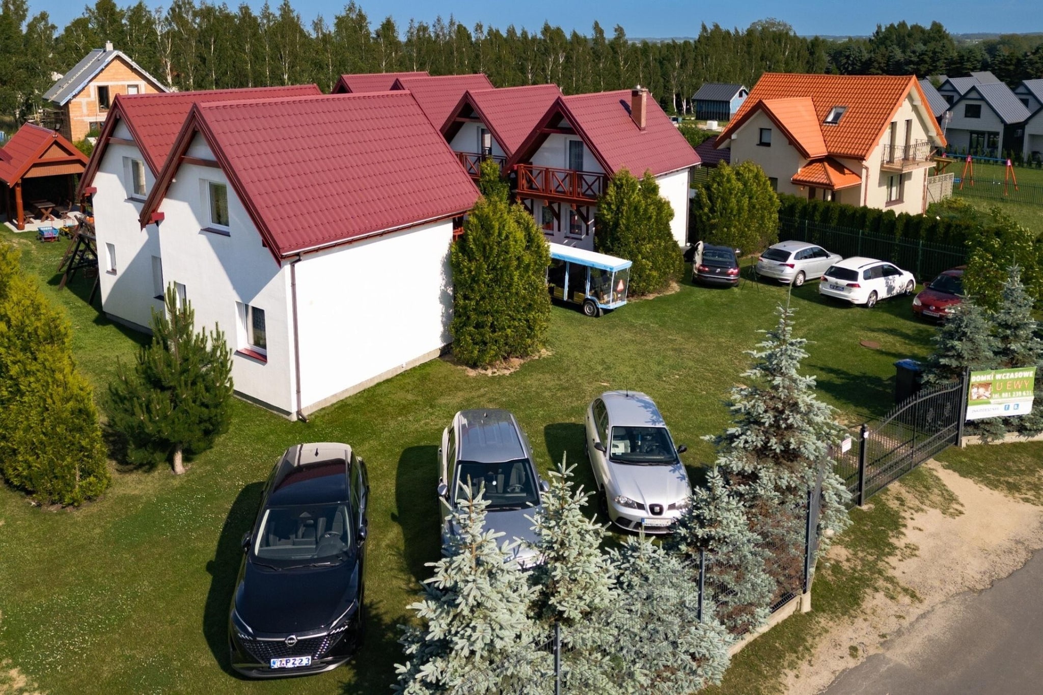 Całoroczny domek wakacyjny dla max 4 osób w Niegoszczy