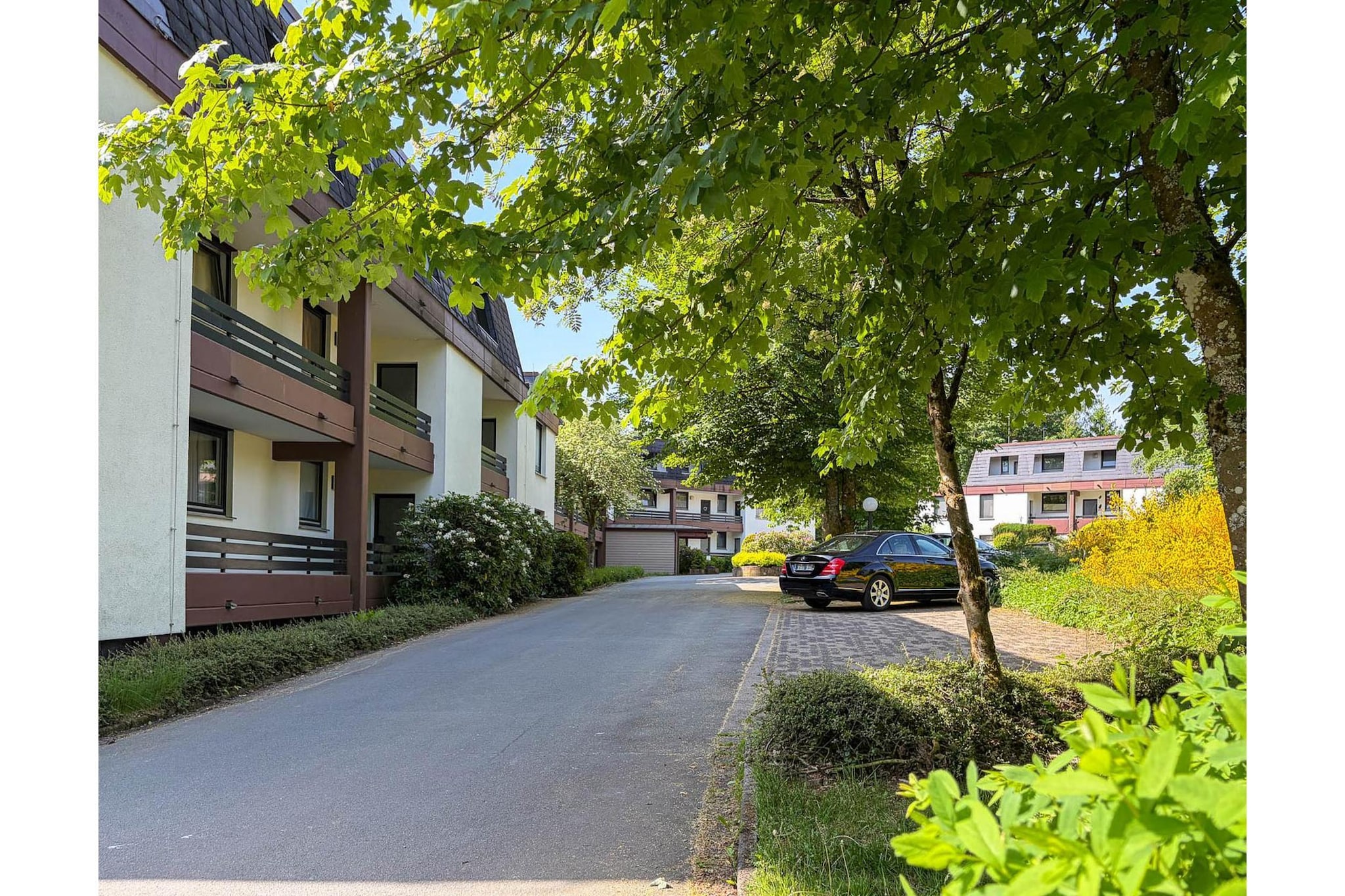 Apartment Bergzeit - Exterior in summer