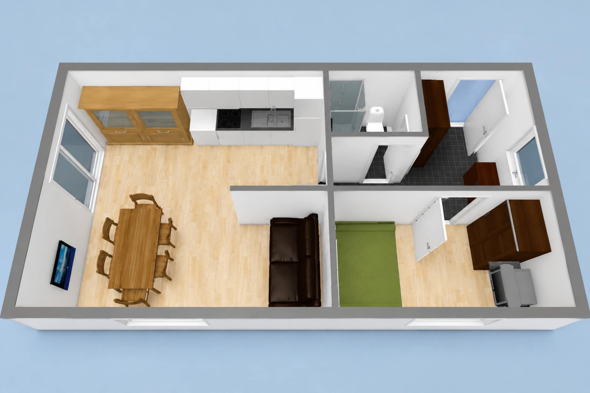 Ferienwohnung Steindorf - Ossiachersee - Floor plan