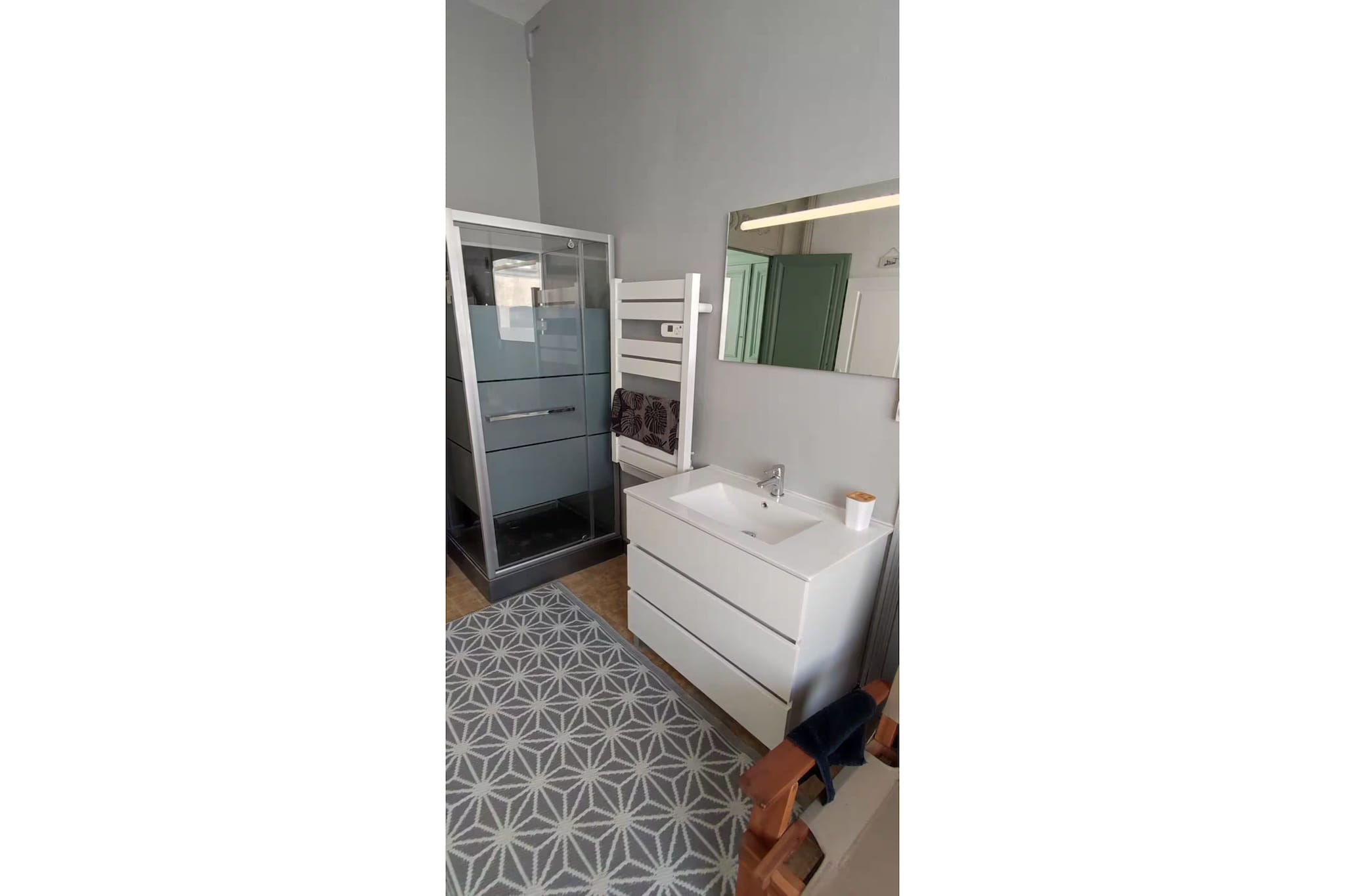 Coeur de ville et jardin secret - Badkamer