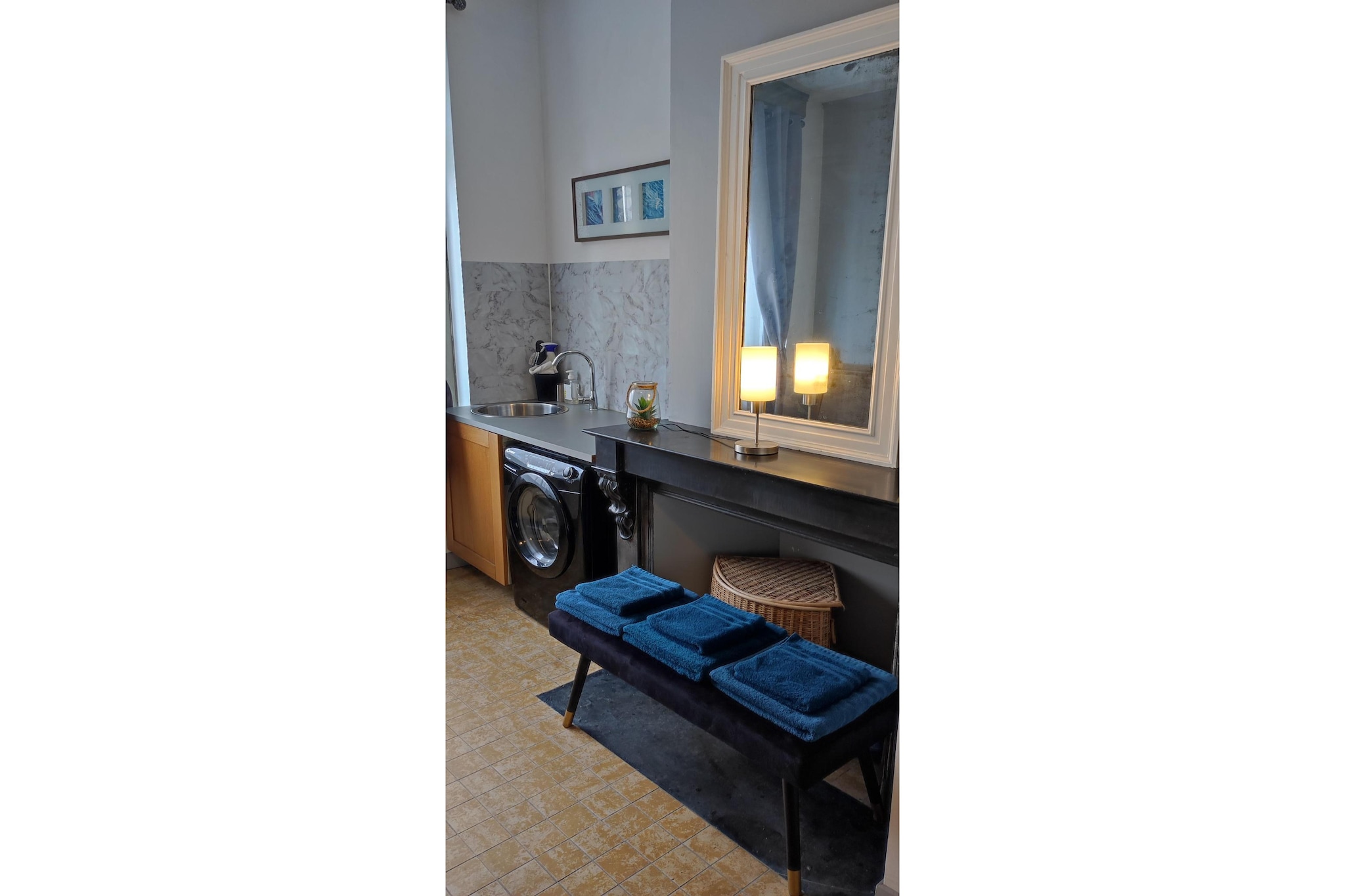 Coeur de ville et jardin secret - Badkamer