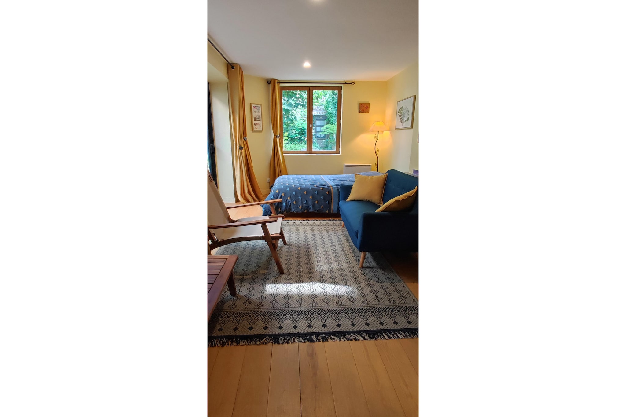 Coeur de ville et jardin secret - Woonkamer