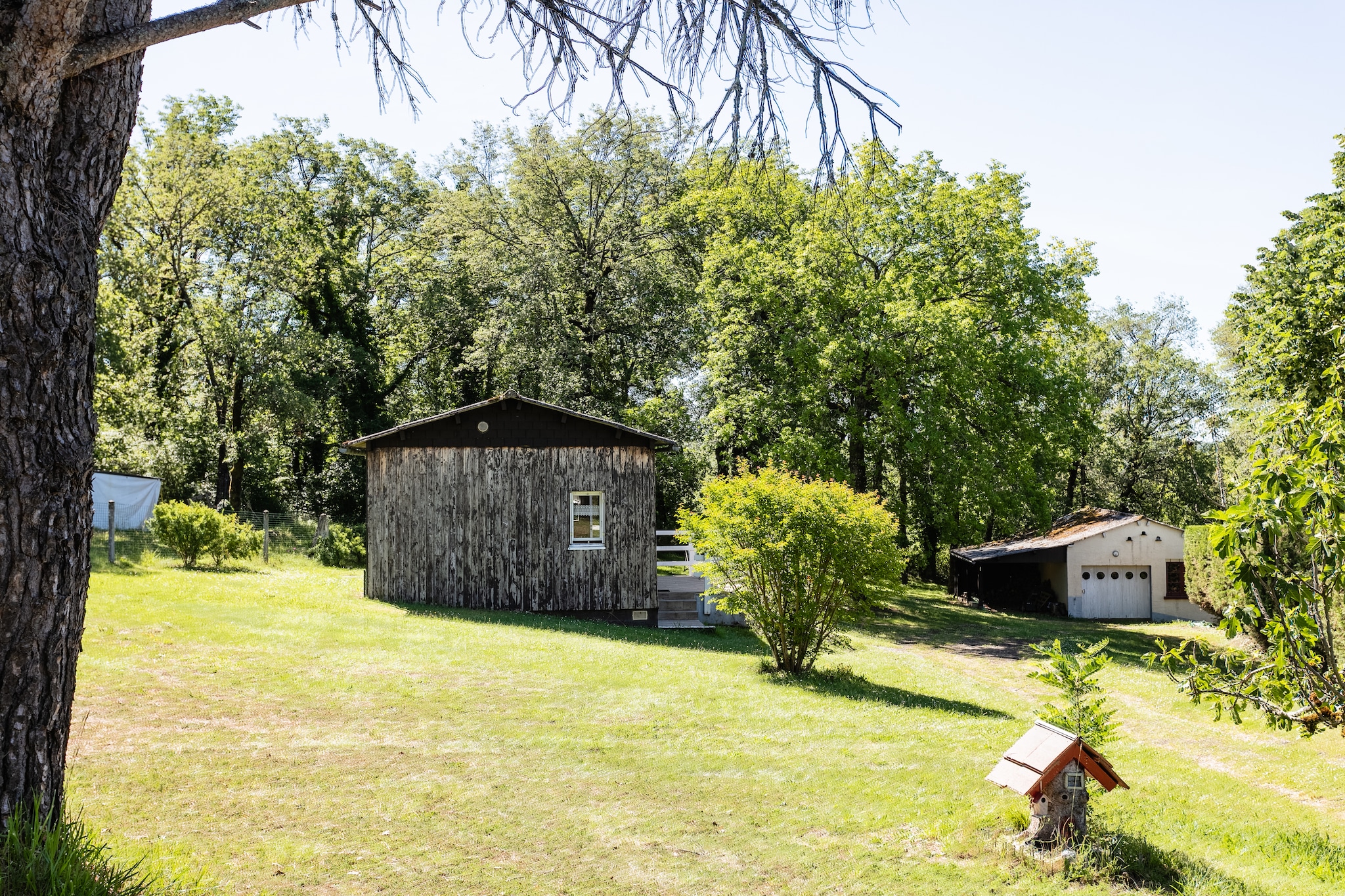 Le Petit Oustalet - Exterior in summer