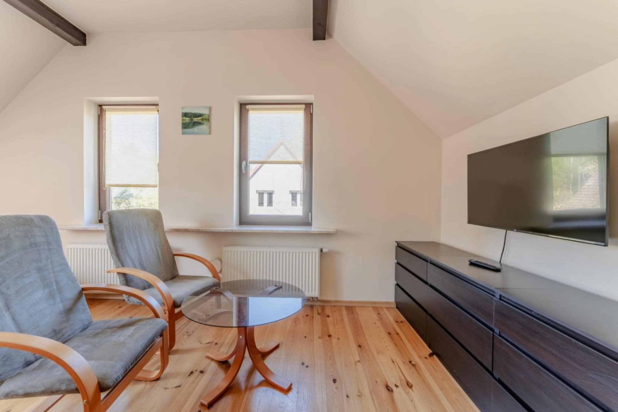 Dom wakacyjny w Drawieńskim Parku Narodowym - Living room