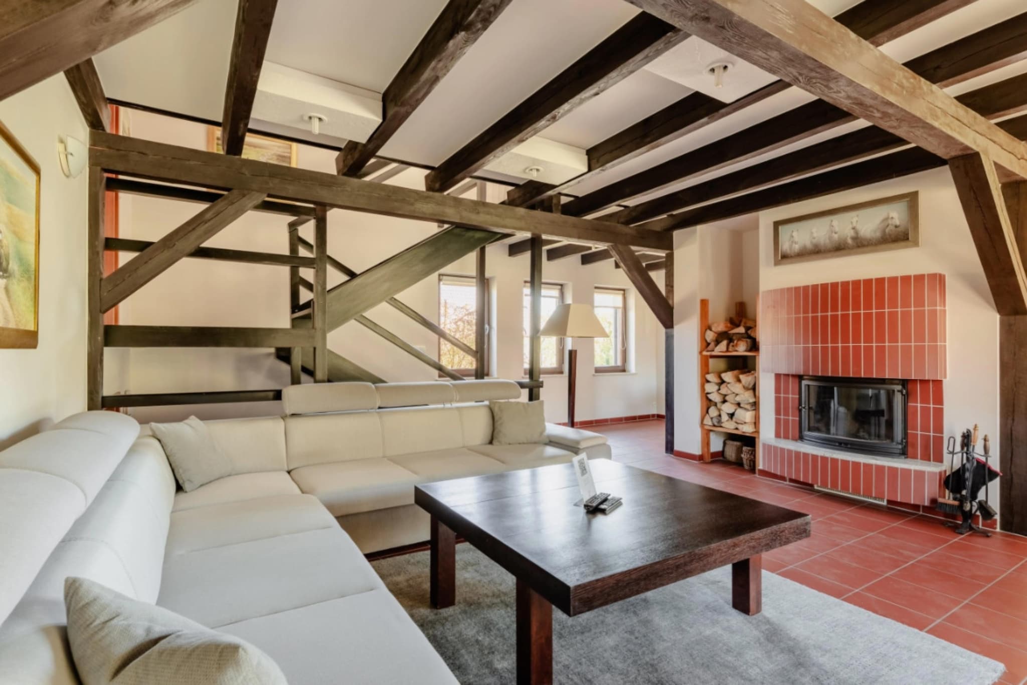 Dom wakacyjny w Drawieńskim Parku Narodowym - Living room