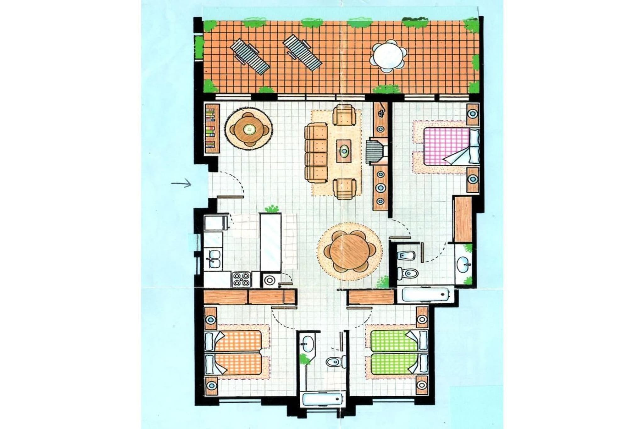 90933 - Plattegrond