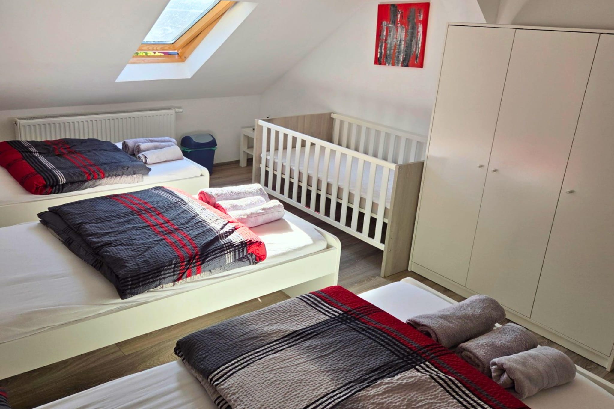 Apartment für Reisende und Monteure in Wuppertal - Slaapkamer