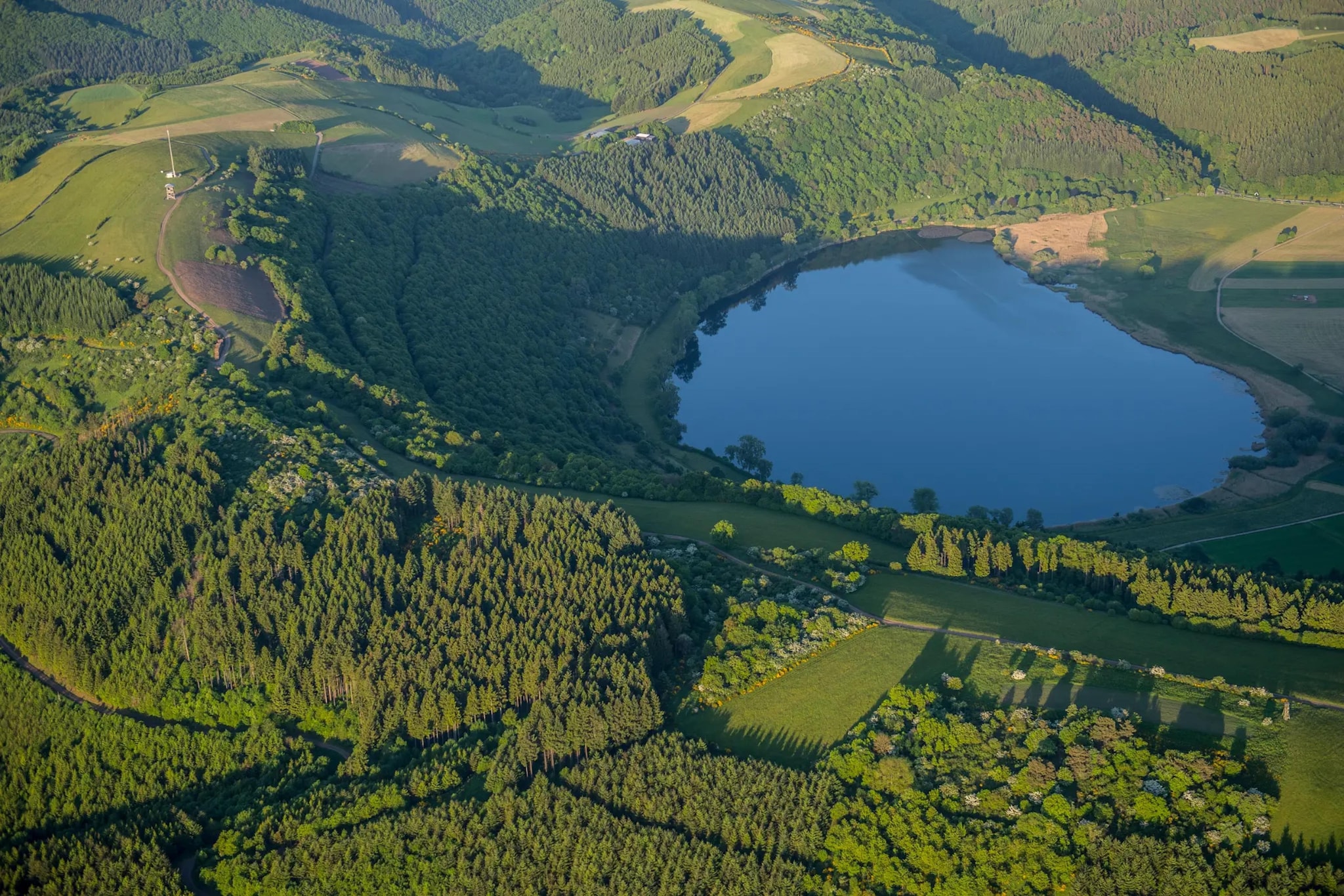 Familienhaus mit großer Wiese bei Bittburg - Gebieden zomer 20km