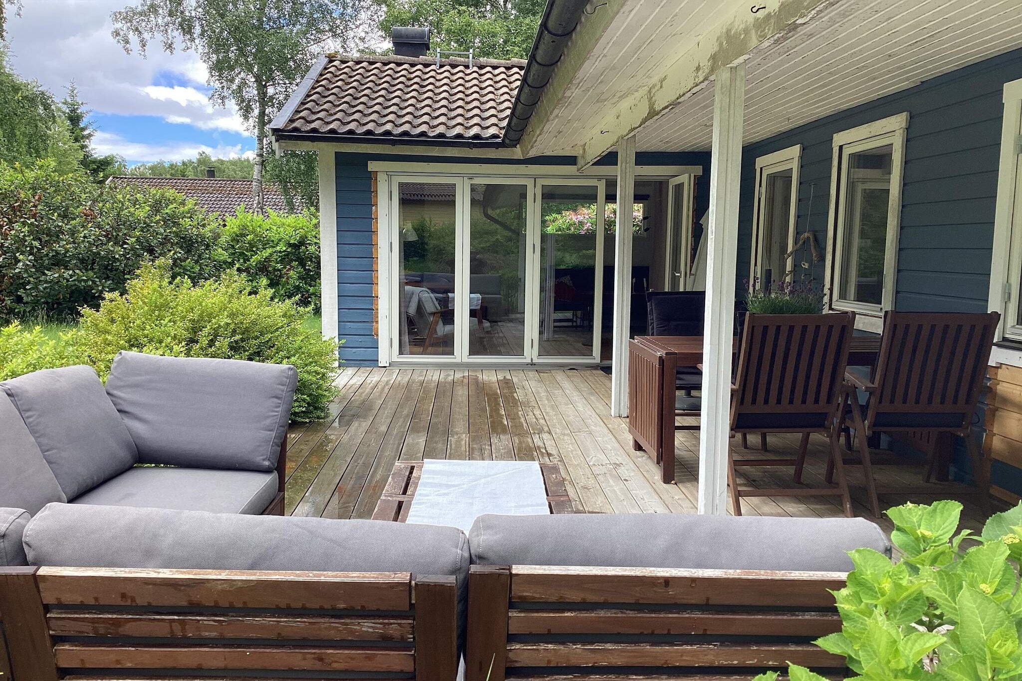4 Sterne Ferienhaus in ÖRKELLJUNGA - Im Freien