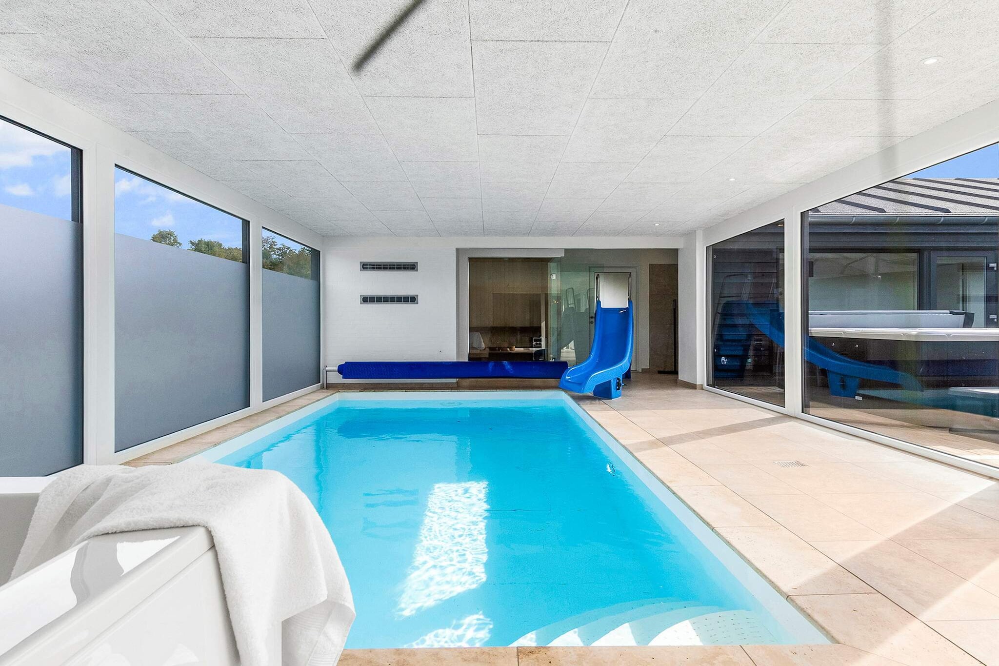 5 star holiday home in Glesborg - Swimming pool