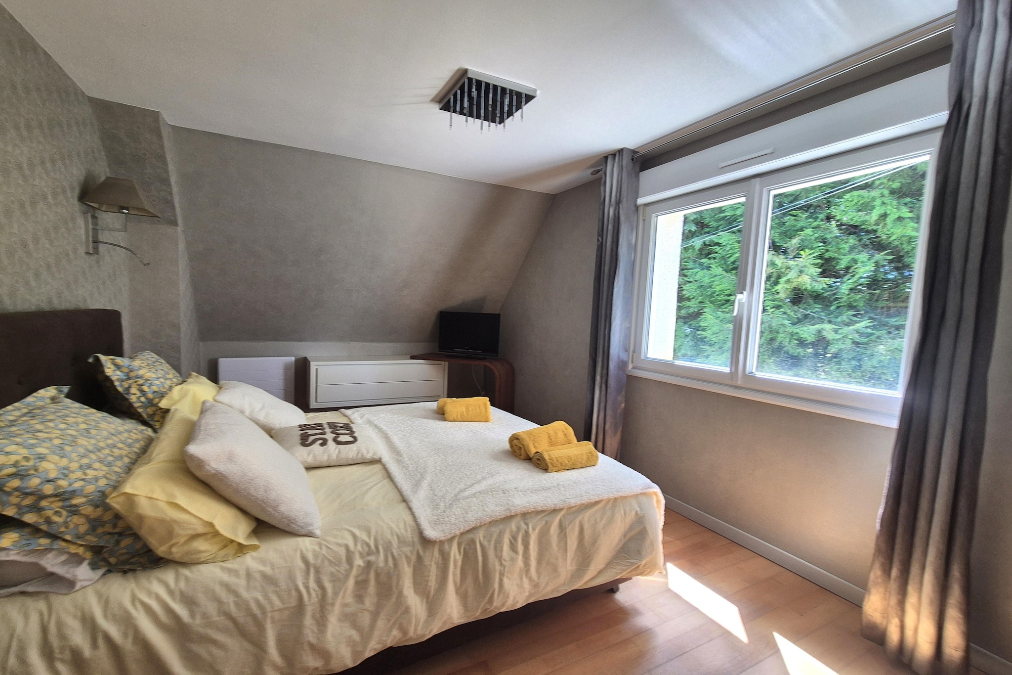 Maison de campagne Centre Bretagne 2 animaux admis - Schlafzimmer