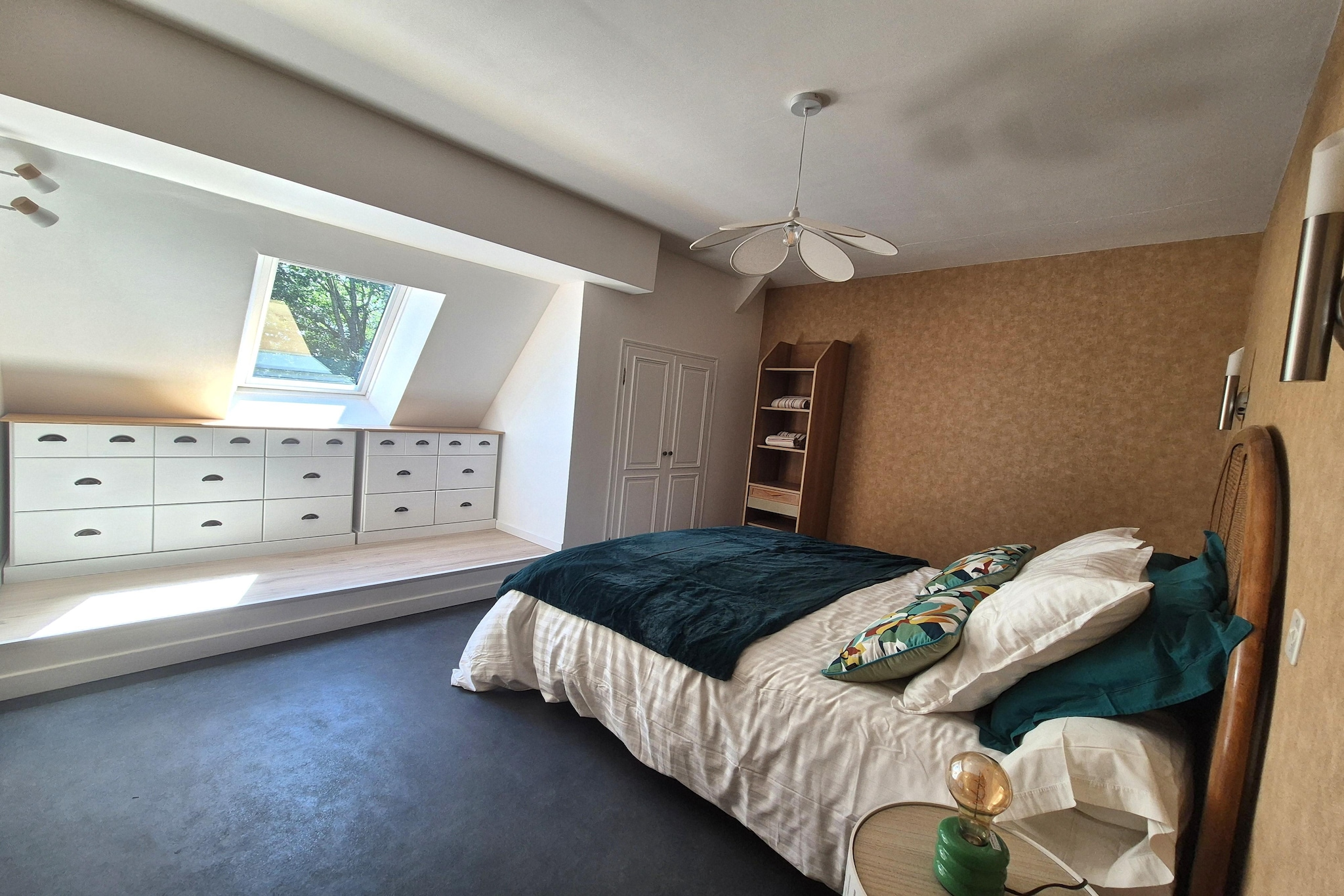 Maison de campagne Centre Bretagne 2 animaux admis - Schlafzimmer