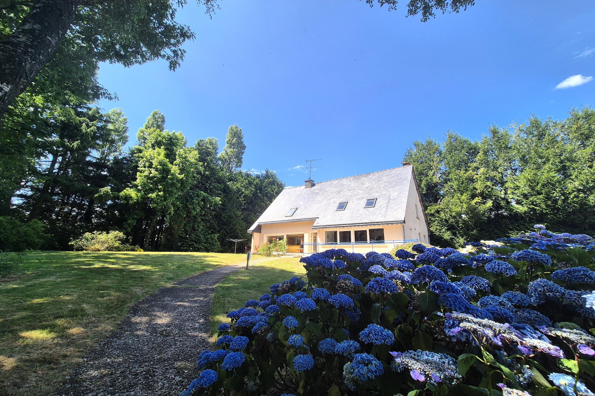 Maison de campagne Centre Bretagne 2 animaux admis - Garten Sommer