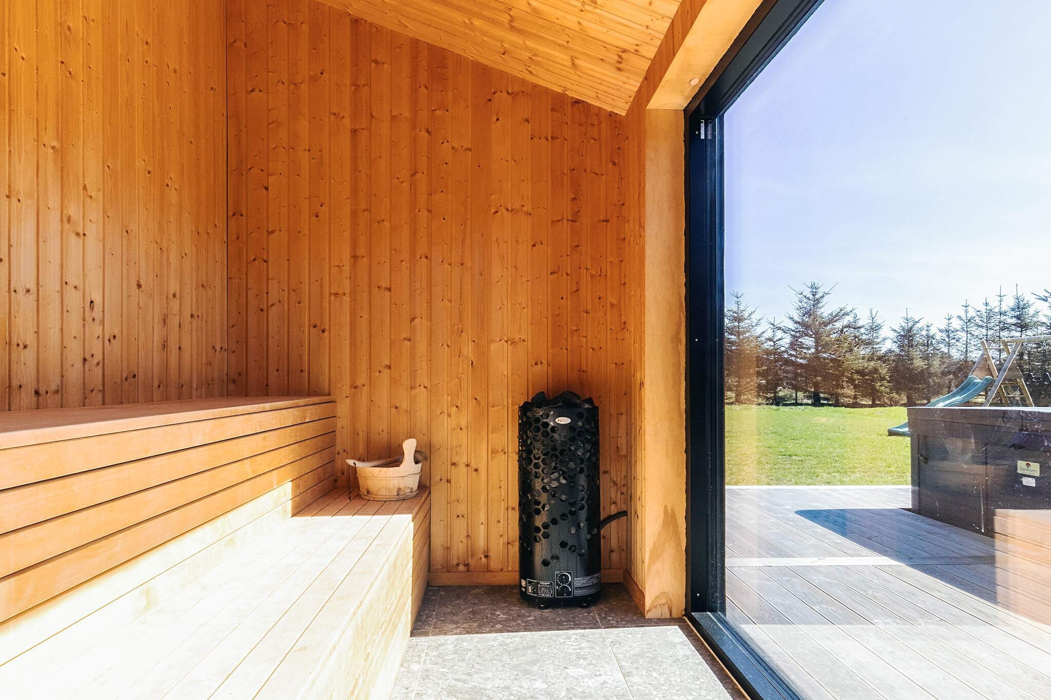 5 sterren vakantie huis in Sæby - Sauna