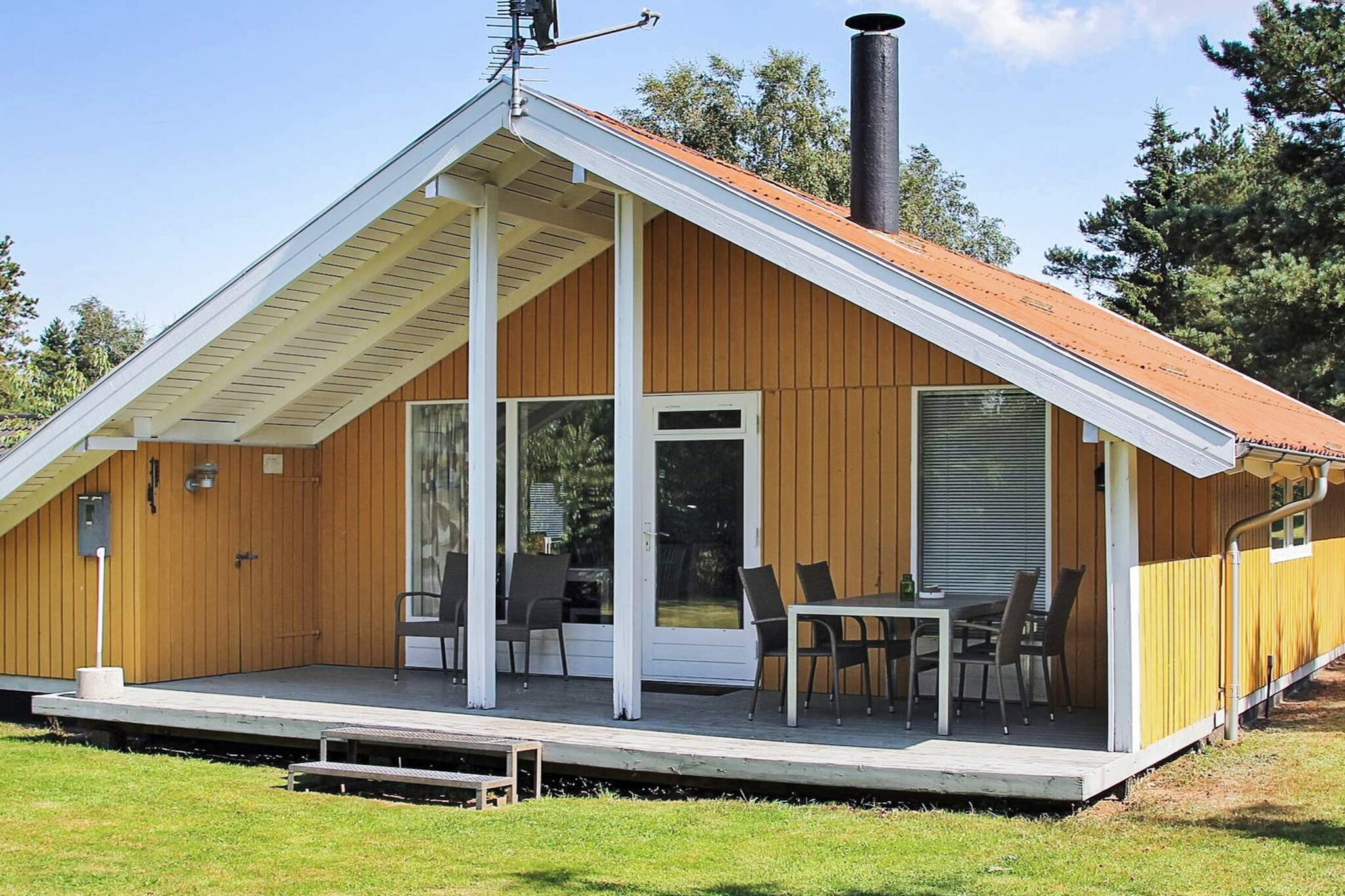 Maison de vacances pour 6 a Fårvang