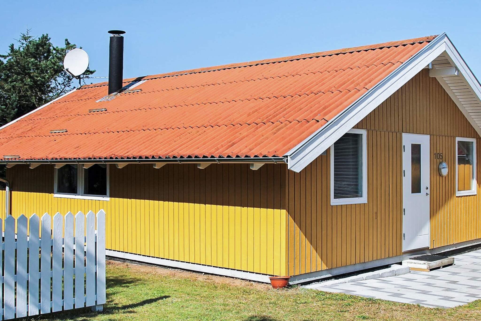 Maison de vacances pour 6 a Fårvang