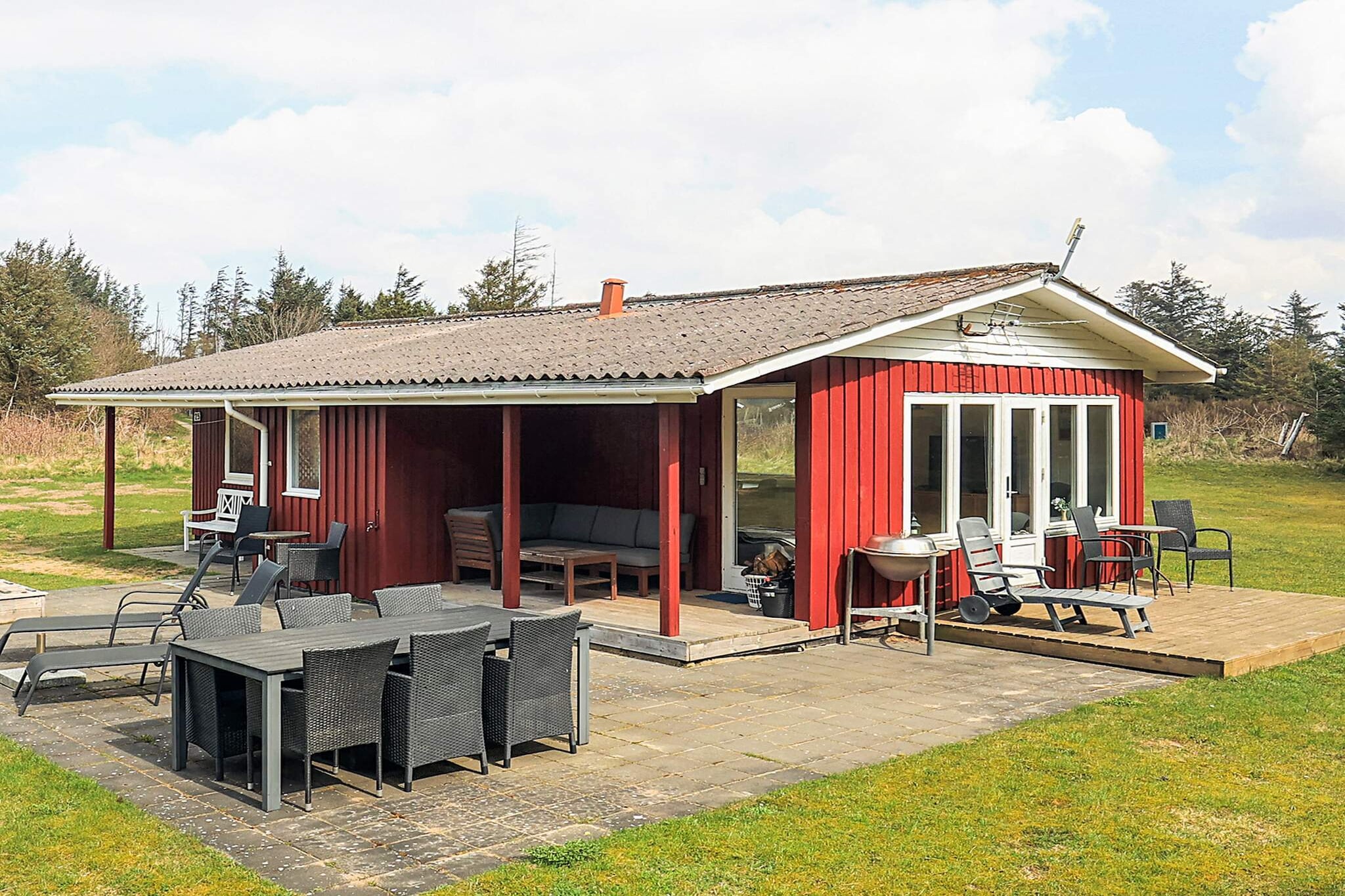 Maison de vacances pour 6 a Løkken