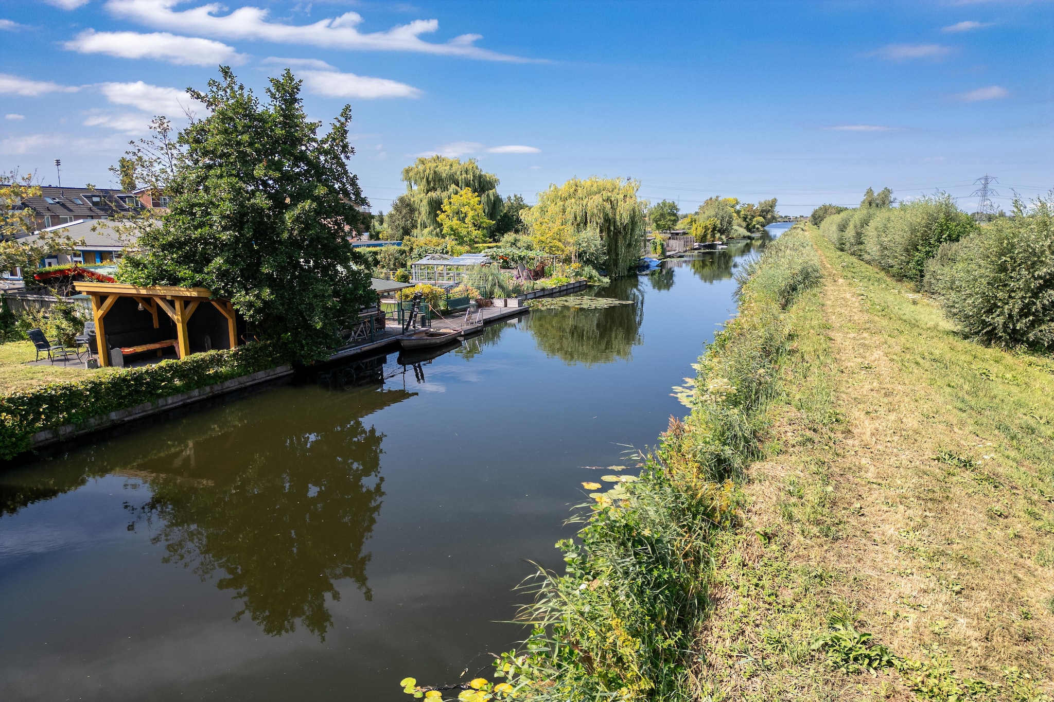 De Waterlelie - Areas within 1km in summer