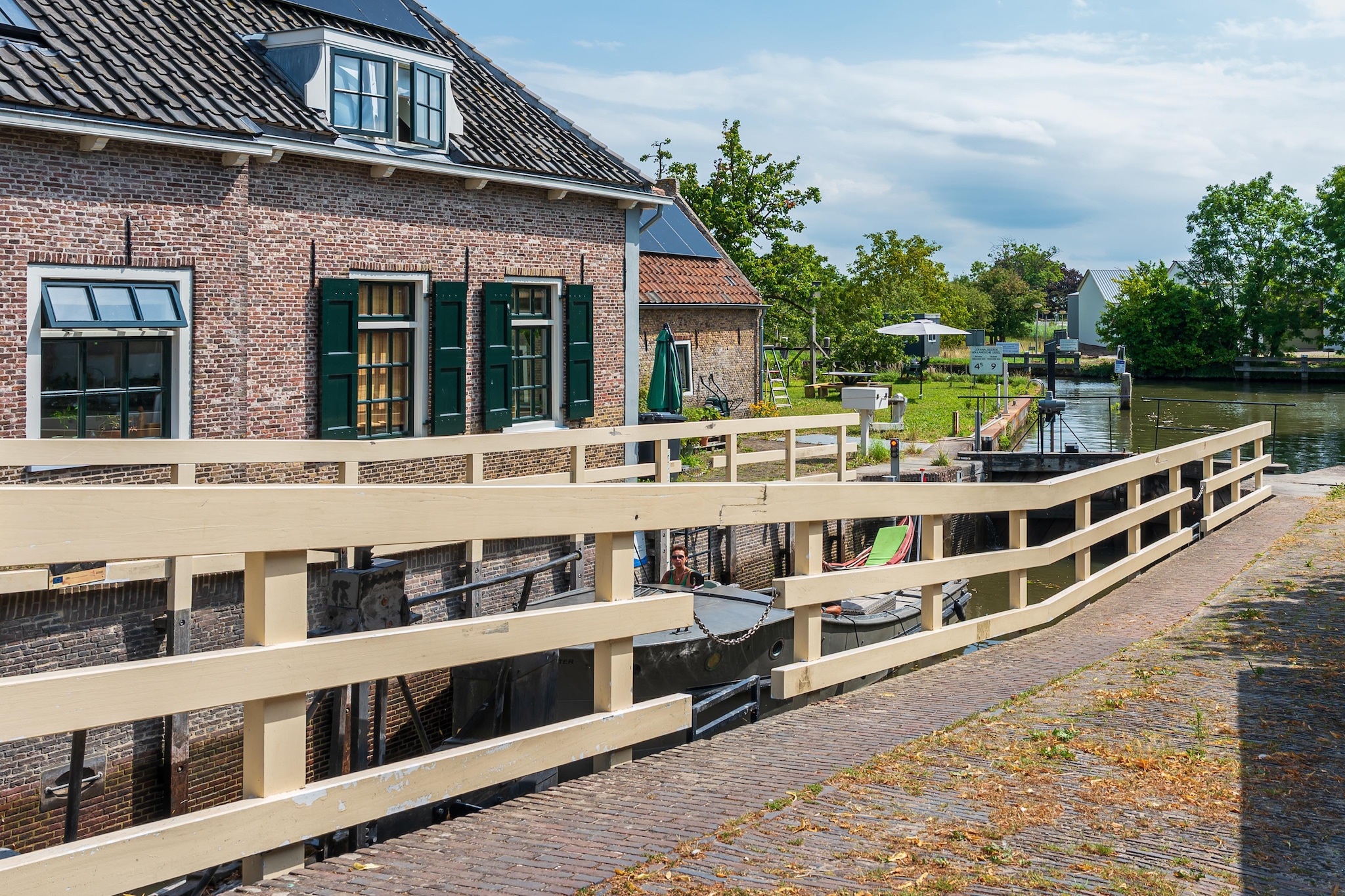 De Waterlelie - Areas within 1km in summer