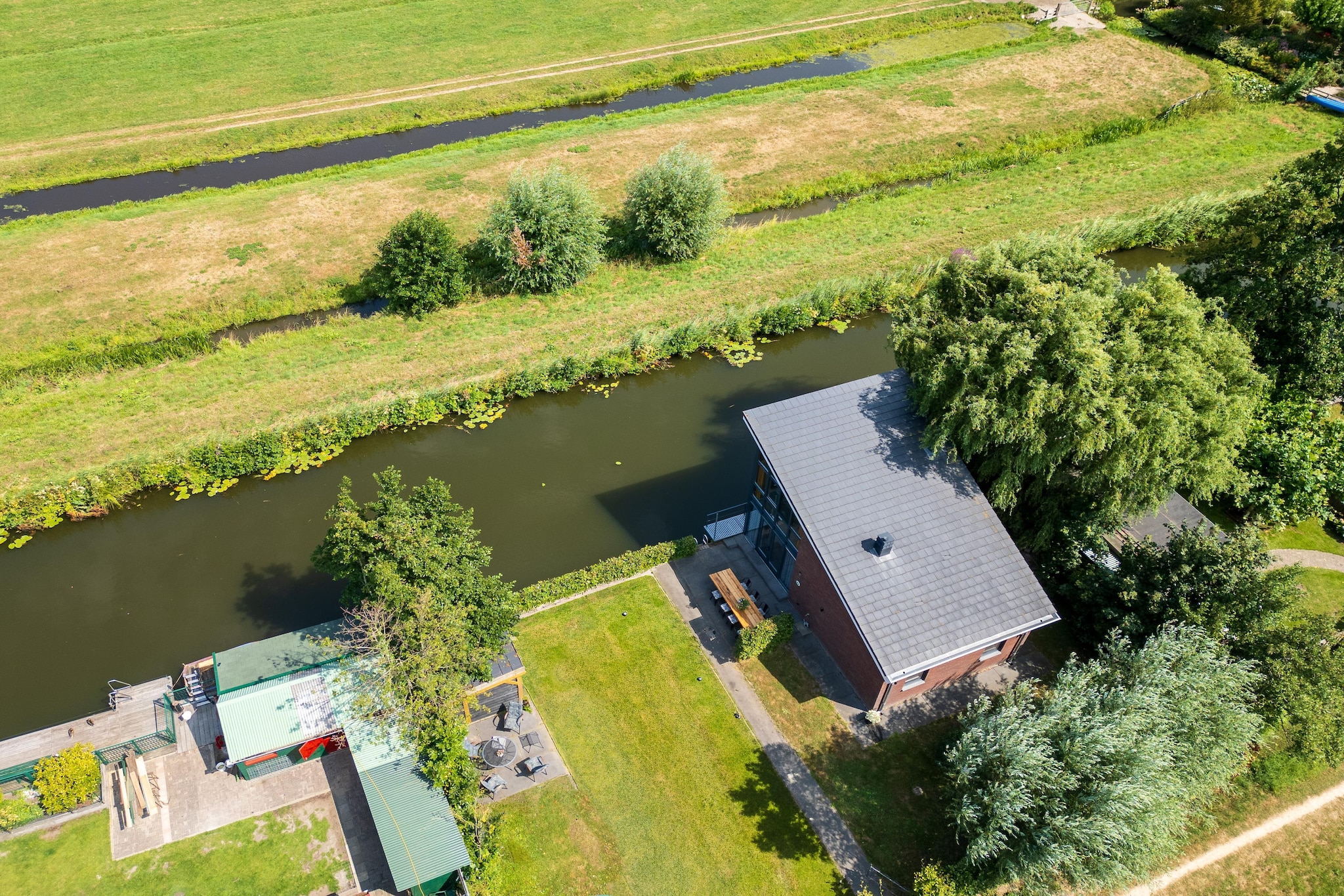 De Waterlelie - Areas within 1km in summer