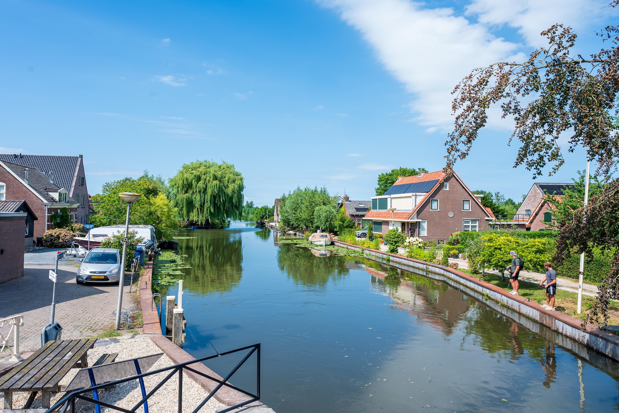 De Waterlelie - Areas within 1km in summer