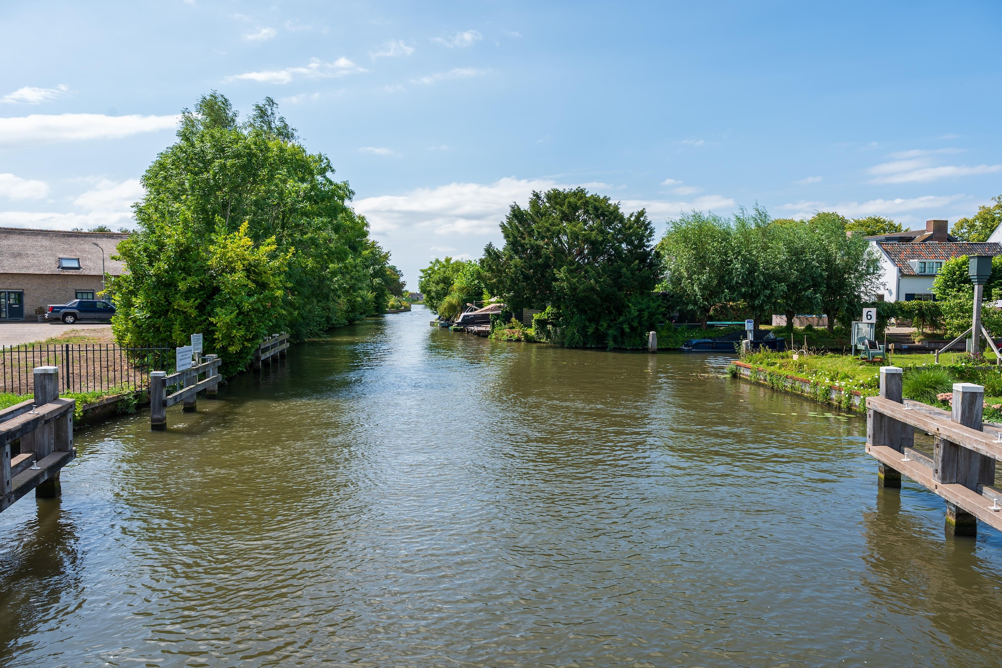 De Waterlelie - Areas within 1km in summer