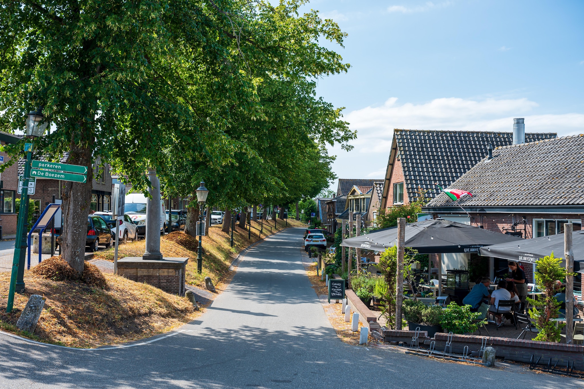 De Waterlelie - Areas within 1km in summer