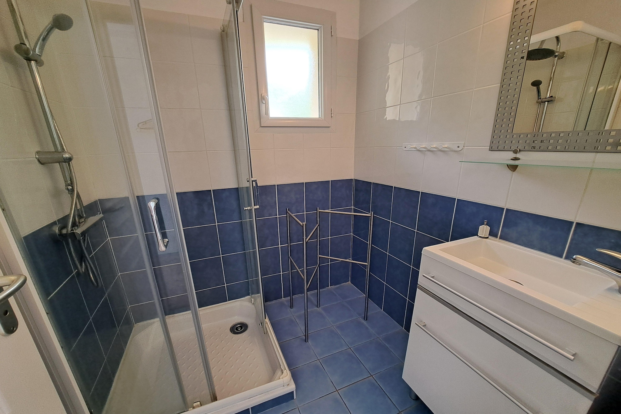 Villa de vacances avec vue mer panoramique à 180° à Telgruc-sur-Mer - Badkamer