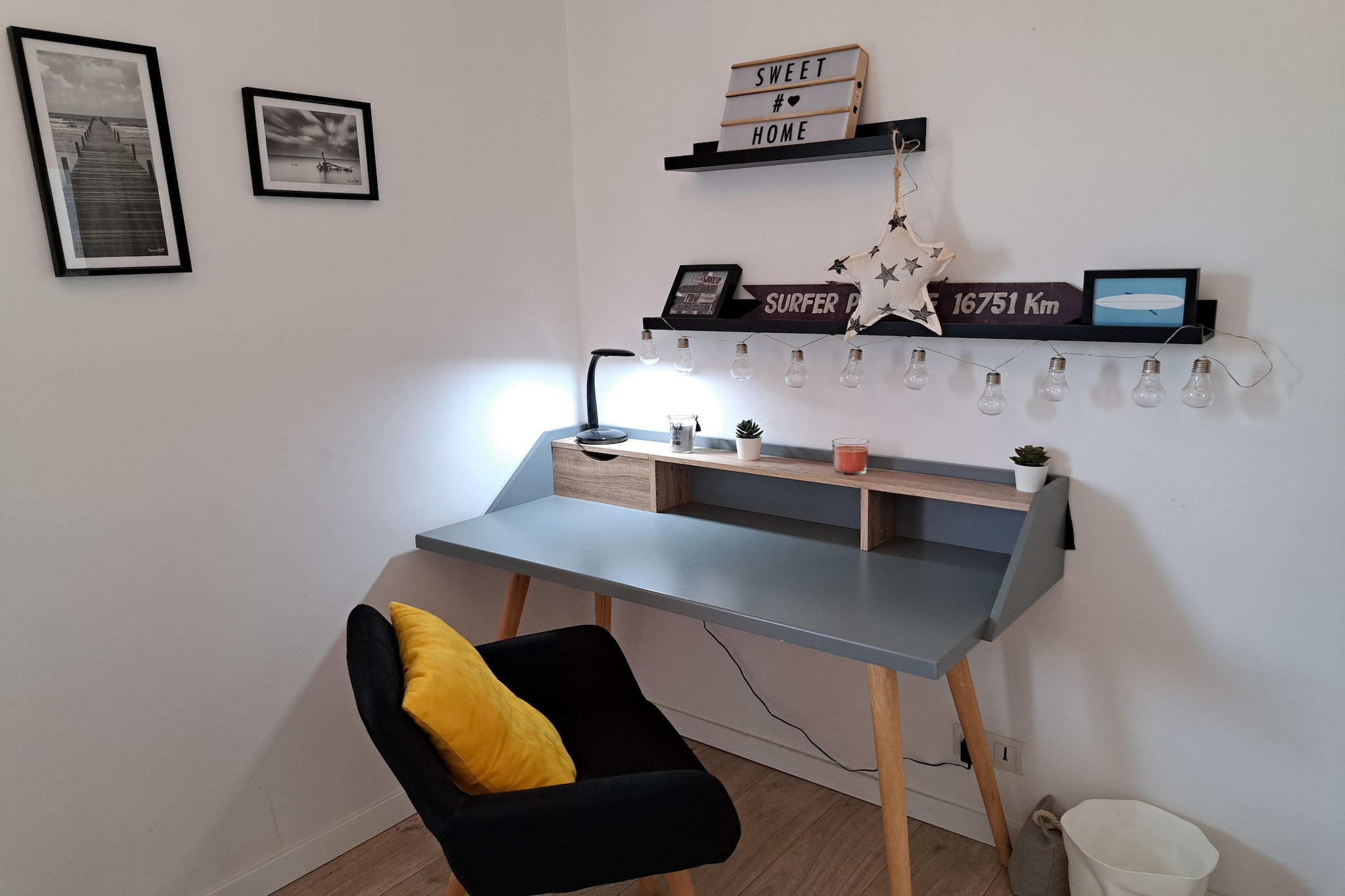 Villa de vacances avec vue mer panoramique à 180° à Telgruc-sur-Mer - Slaapkamer