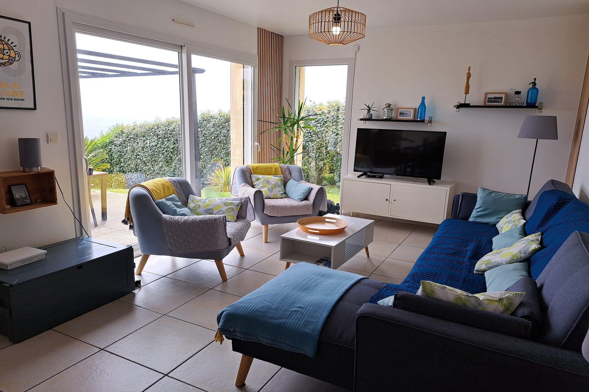 Villa de vacances avec vue mer panoramique à 180° à Telgruc-sur-Mer