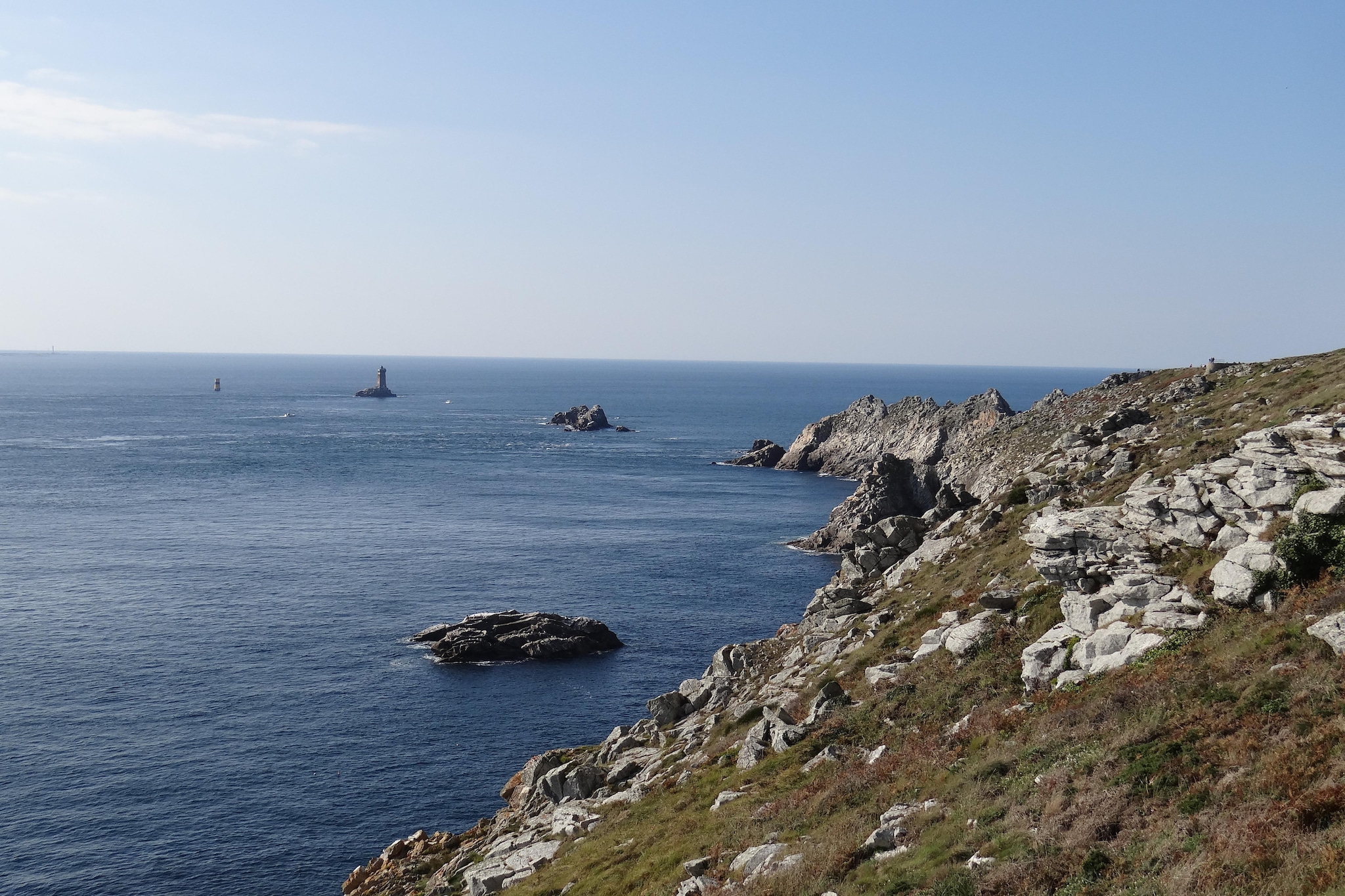 Villa de vacances avec vue mer panoramique à 180° à Telgruc-sur-Mer - Gebieden zomer 20km