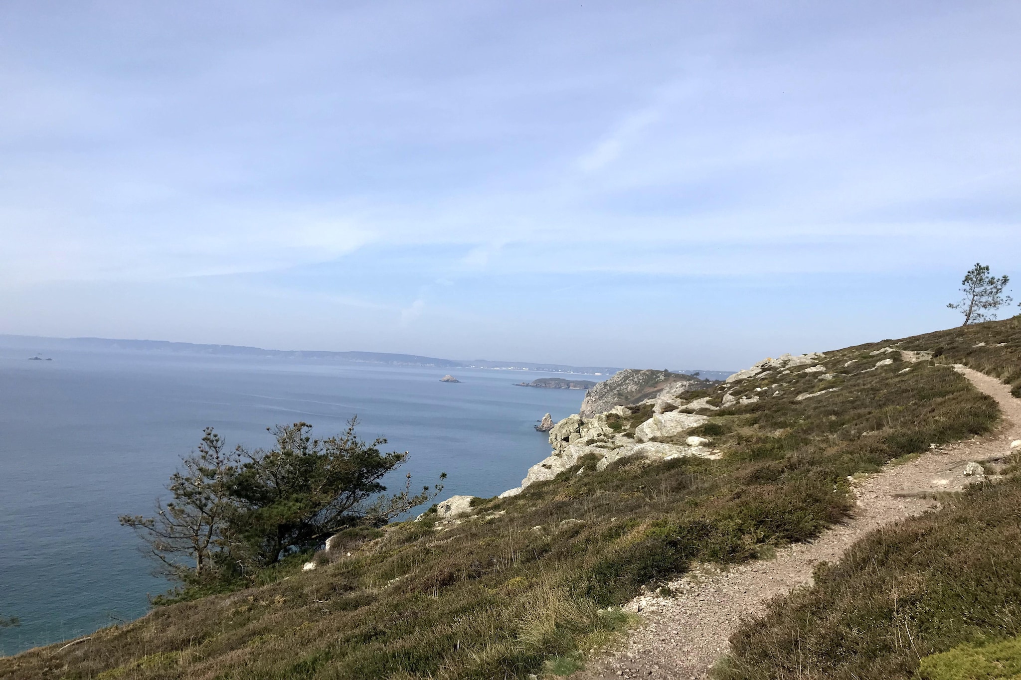 Villa de vacances avec vue mer panoramique à 180° à Telgruc-sur-Mer