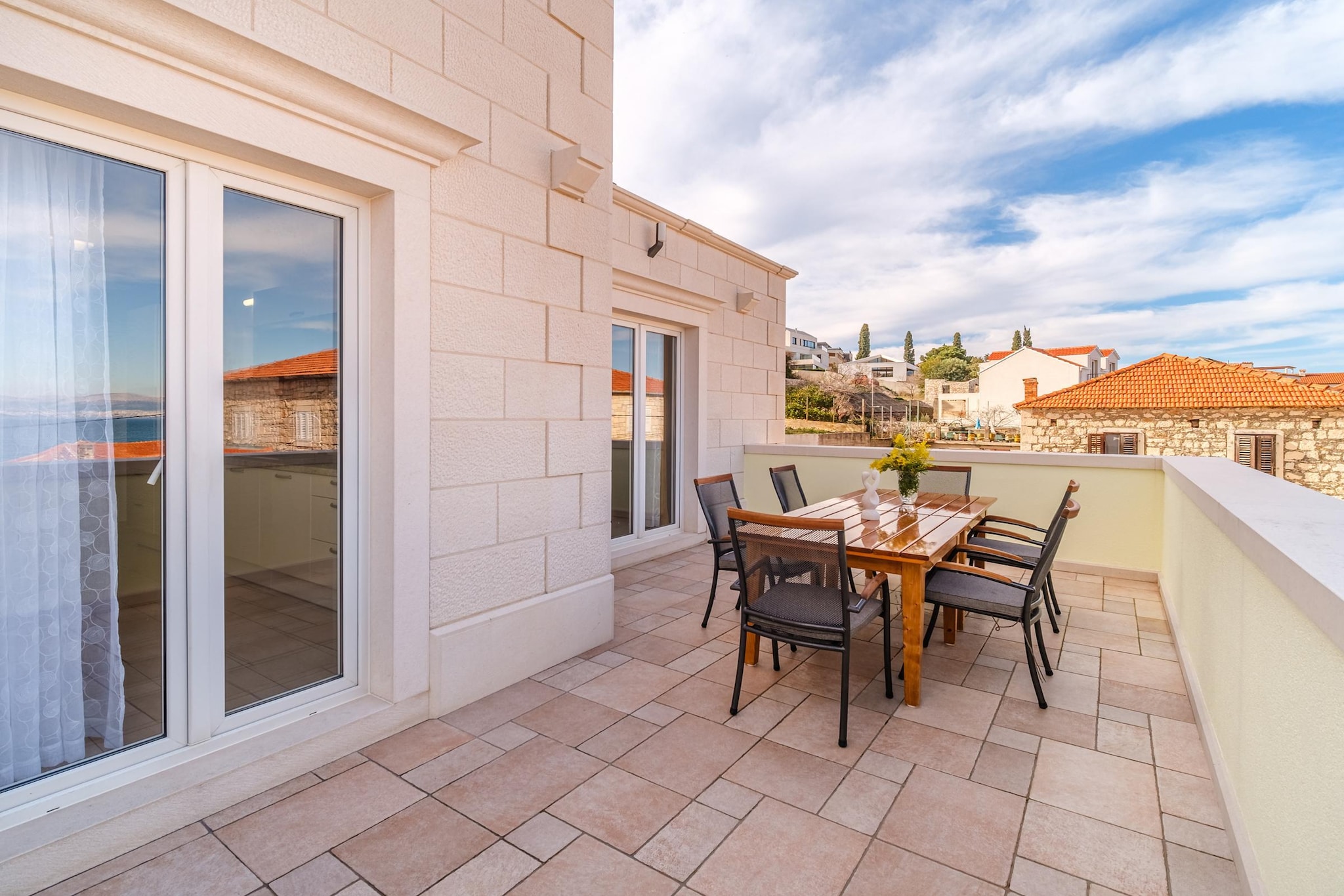 Apartman Peters - Terrasse / balcon