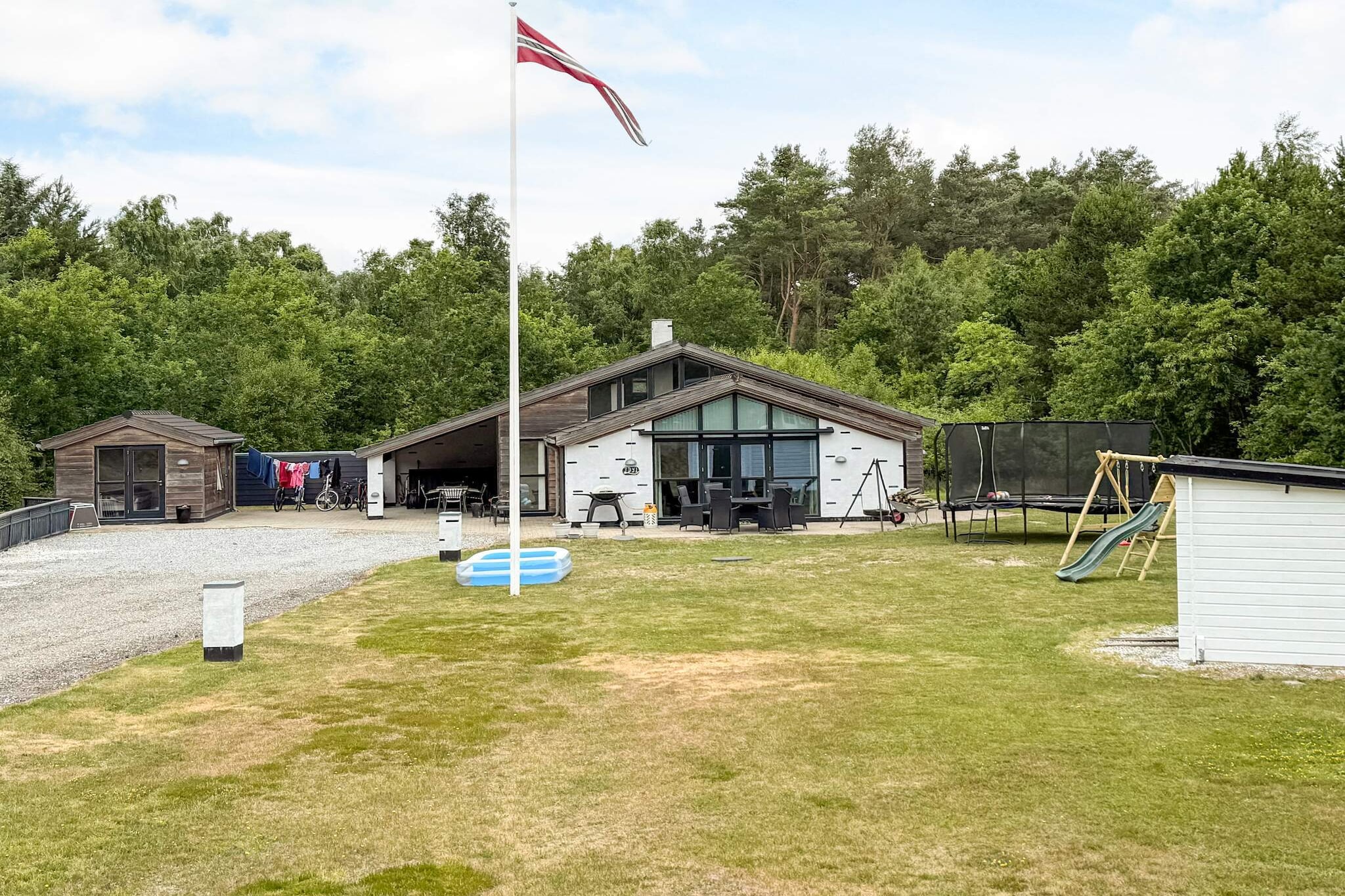 Maison de vacances pour 9 a Sæby - Extérieur