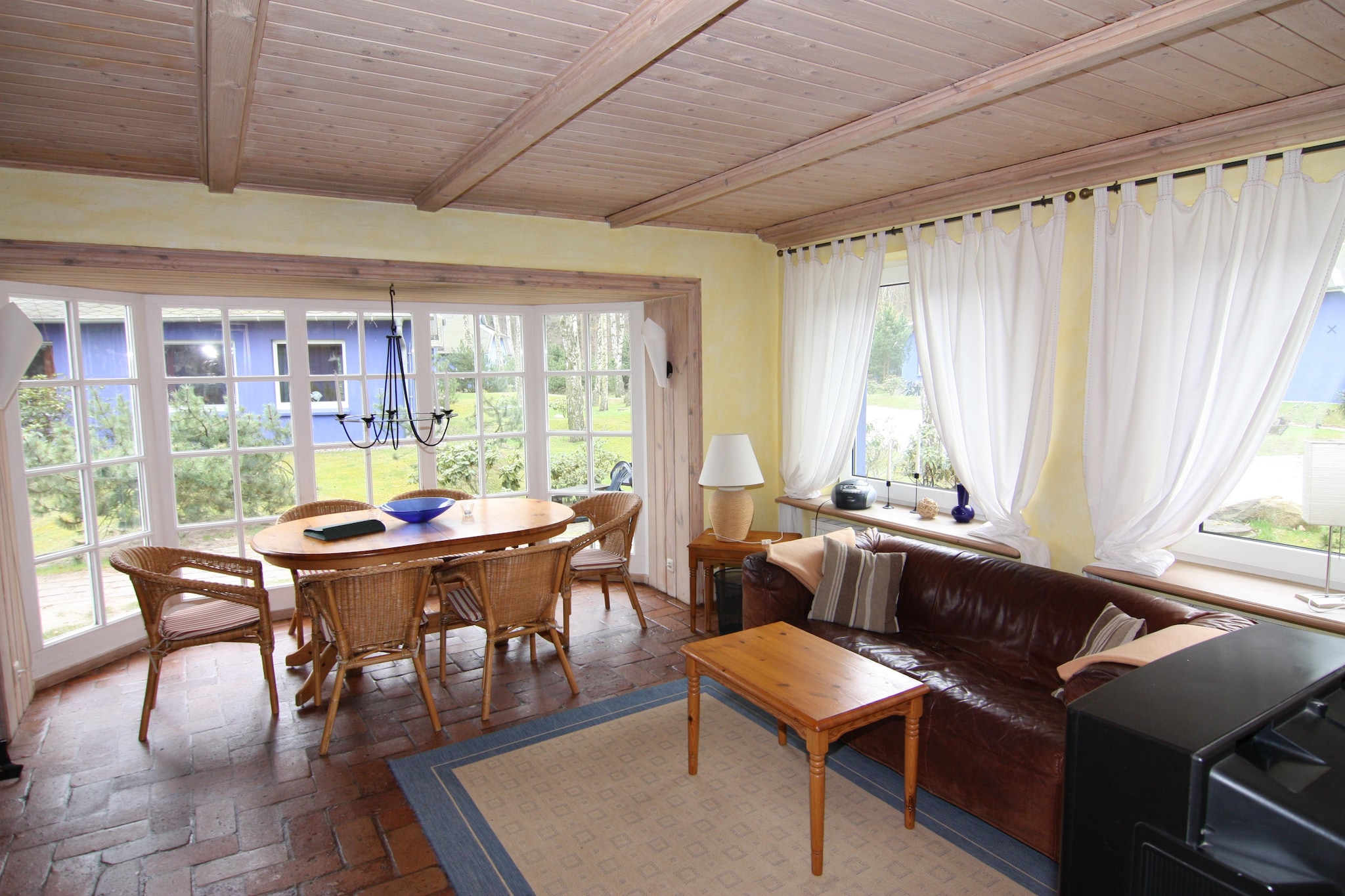 Blaues Domizil - Strandhaus bis 7 Personen - Wohnzimmer