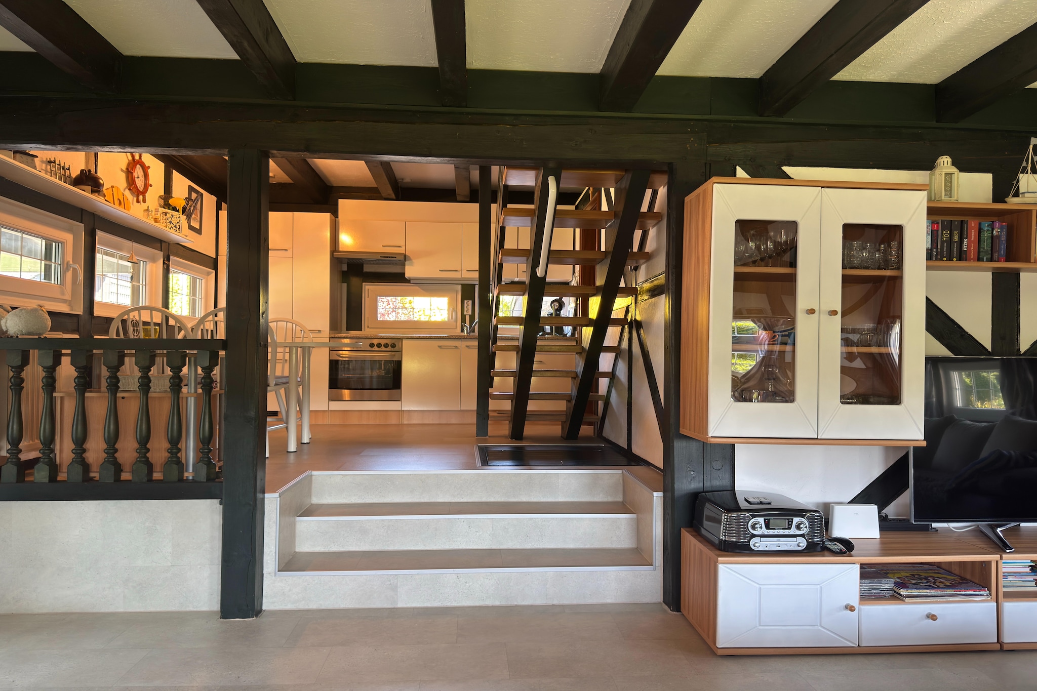 Anna´s Ferienhaus - Woonkamer