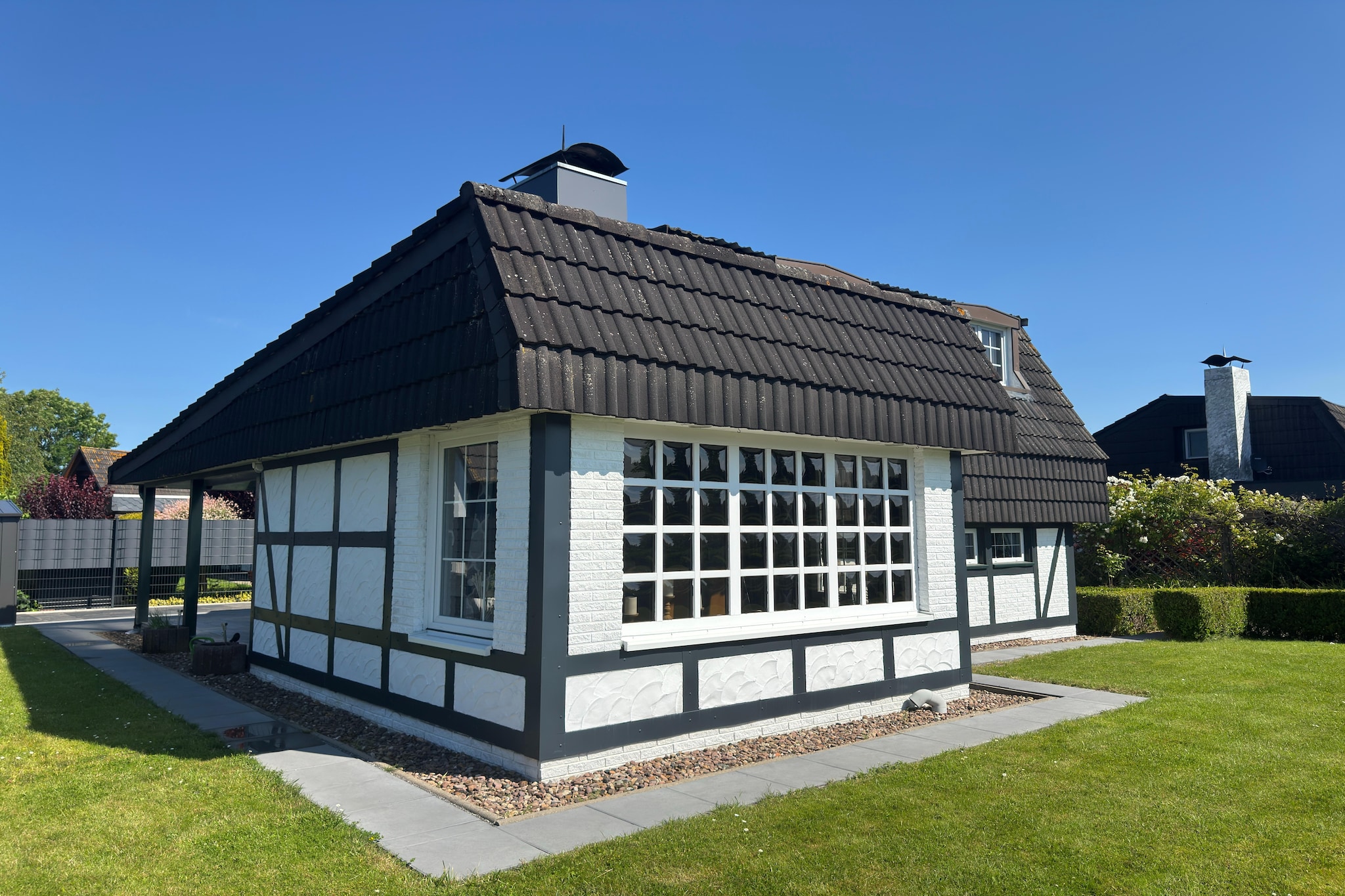 Anna´s Ferienhaus - Buitenkant zomer